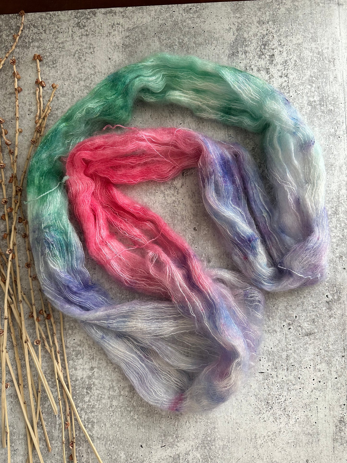 Mermaid Kid Mohair Silk Yarn