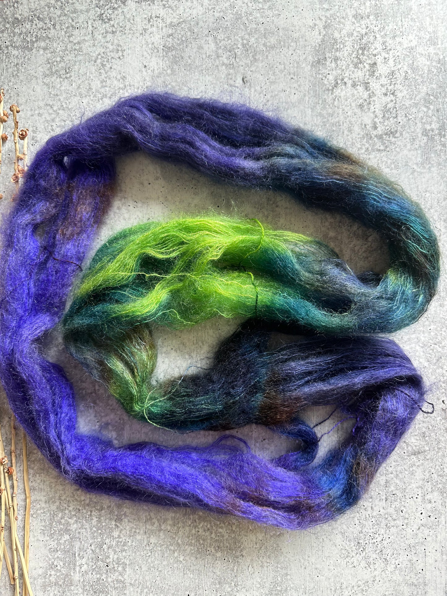 Bumfuzzle Kid Mohair Silk Yarn