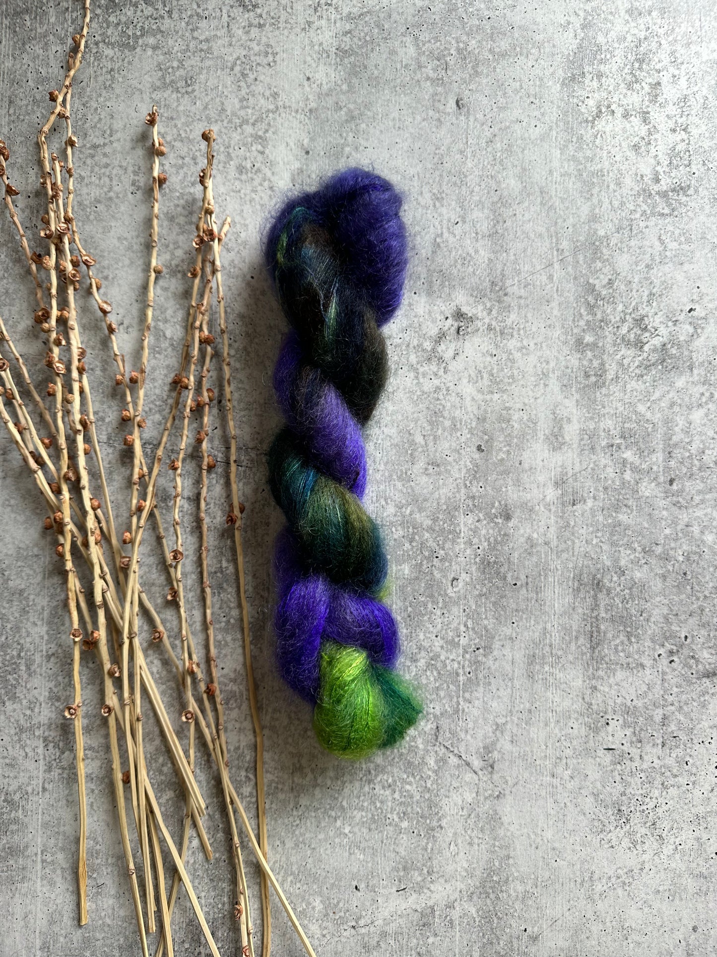 Bumfuzzle Kid Mohair Silk Yarn