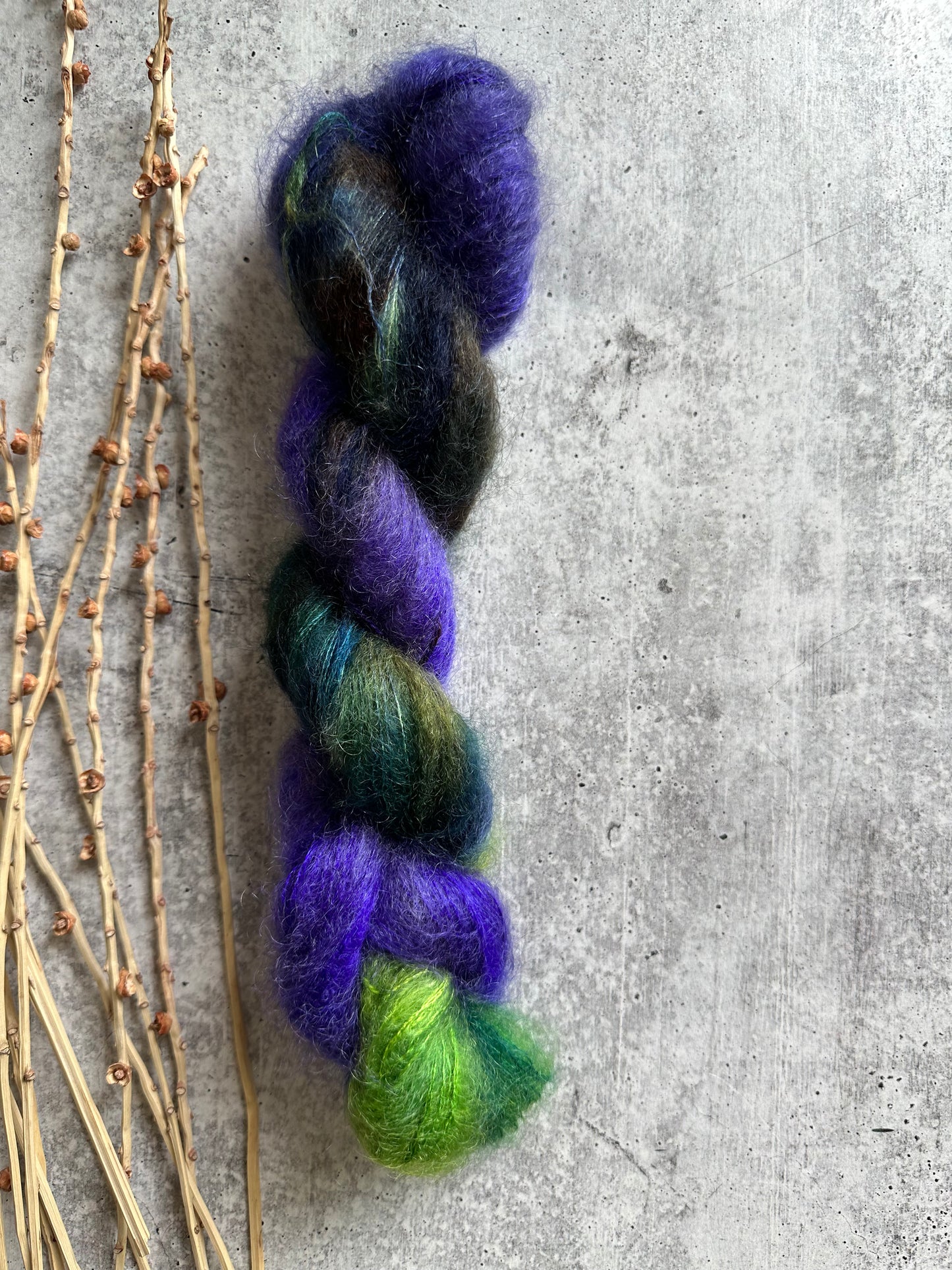 Bumfuzzle Kid Mohair Silk Yarn
