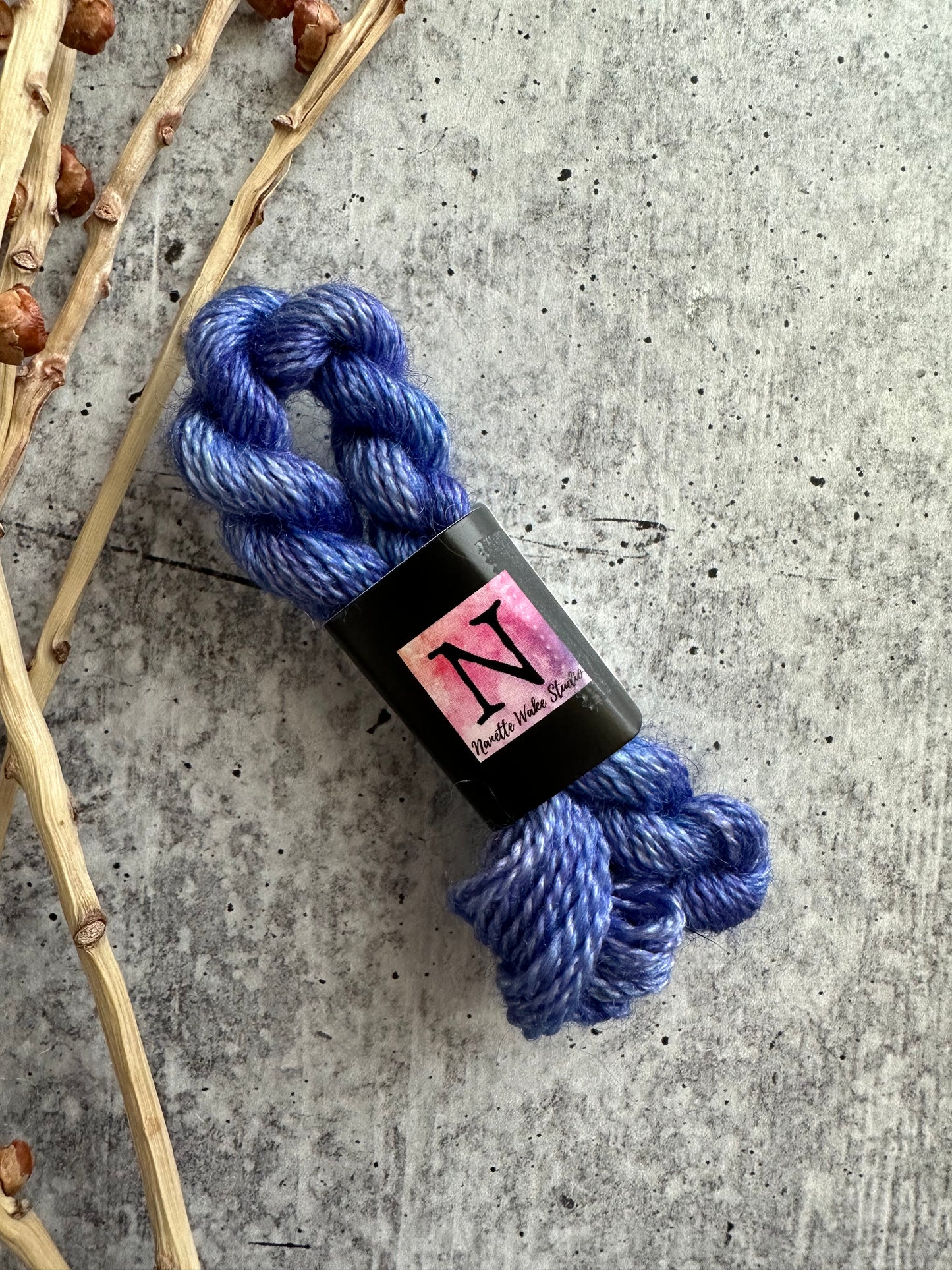 Blue Violet Embroidery Thread