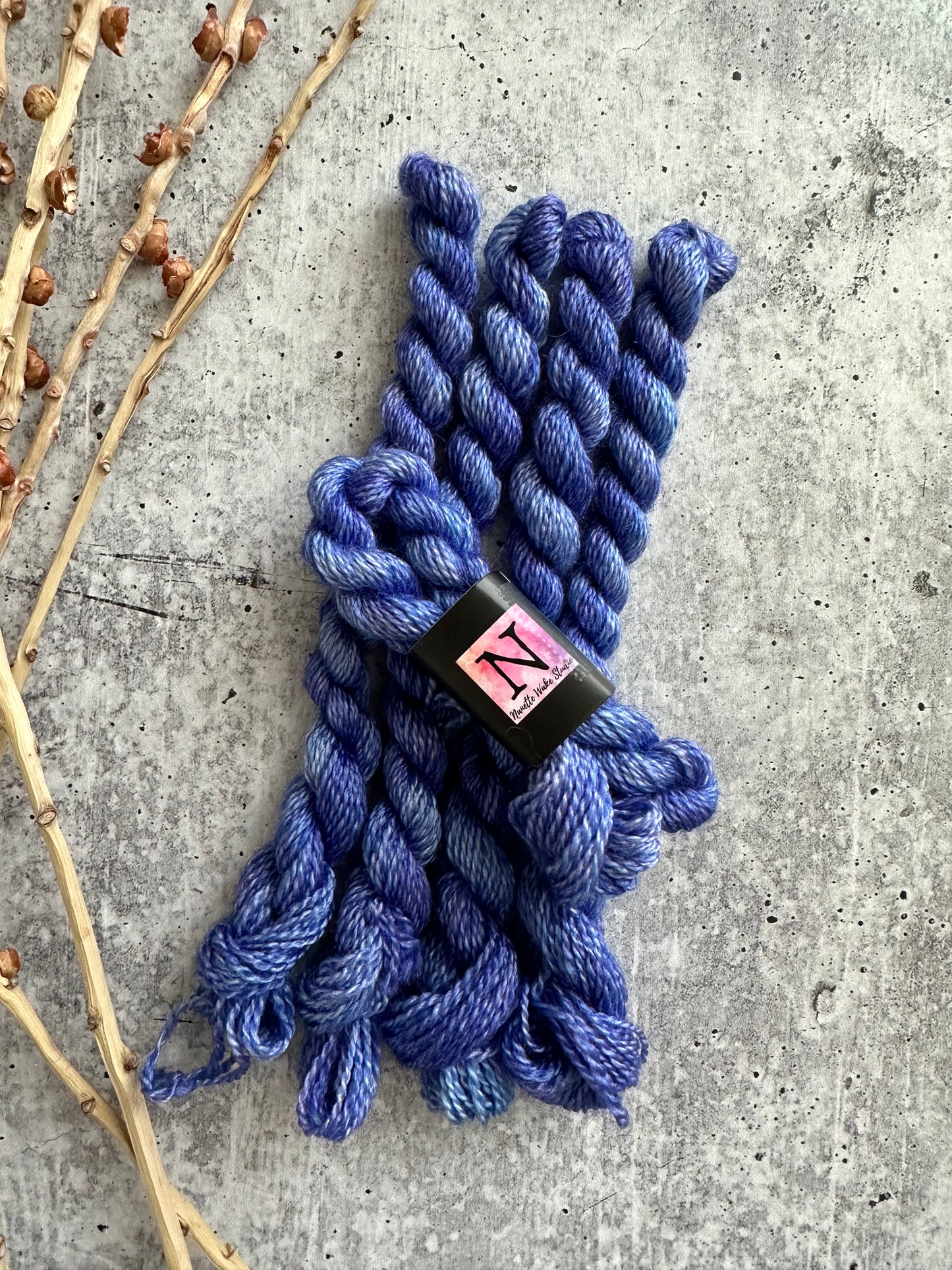 Blue Violet Embroidery Thread