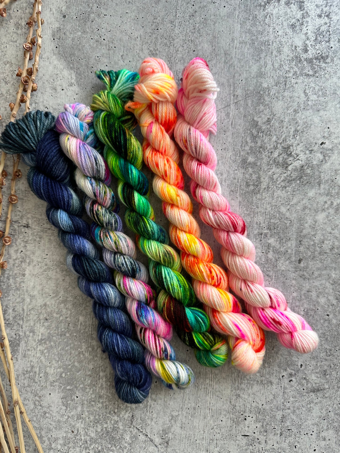 European - SW Merino Nylon Mini Skein Set