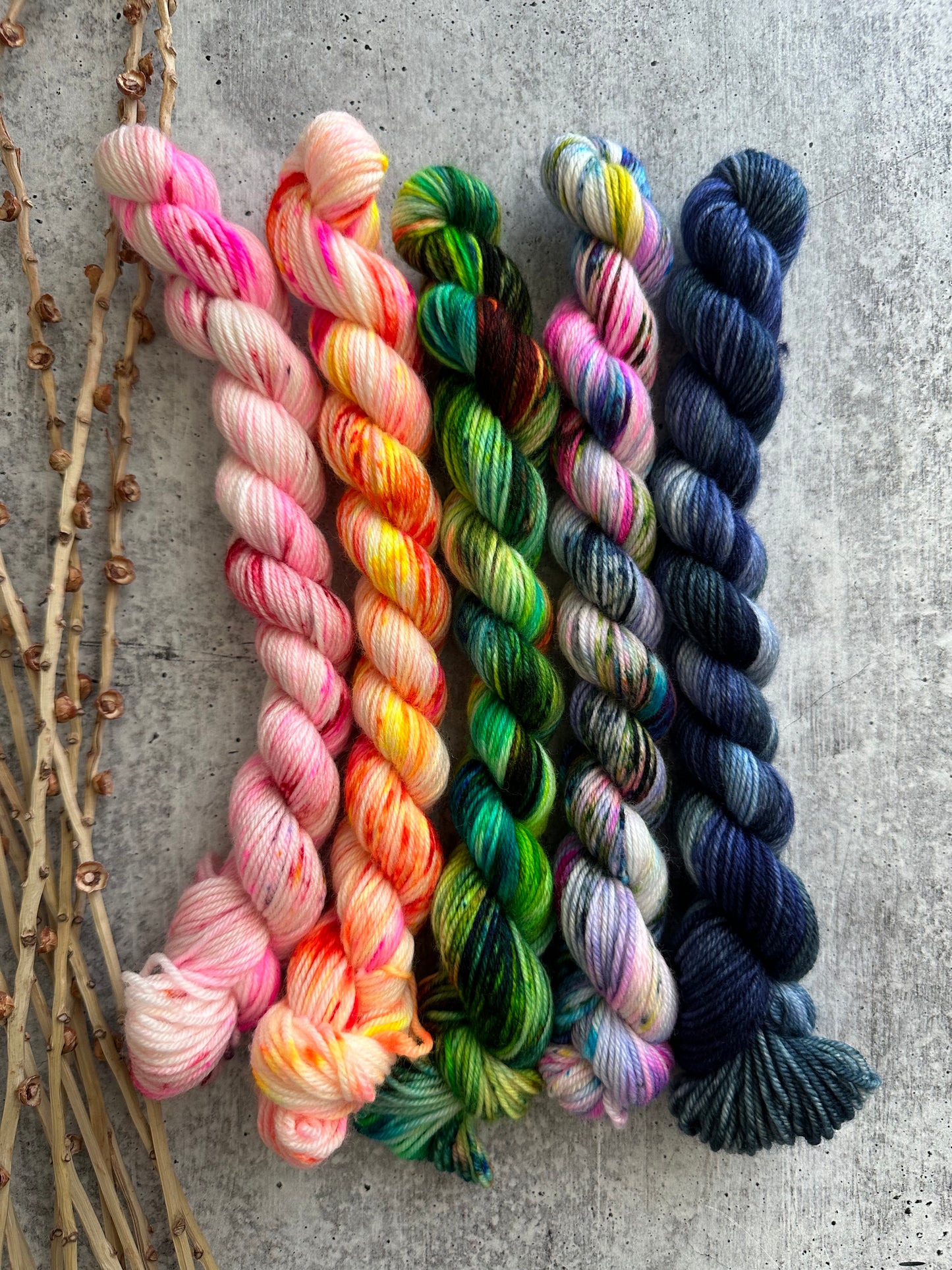 European - SW Merino Nylon Mini Skein Set