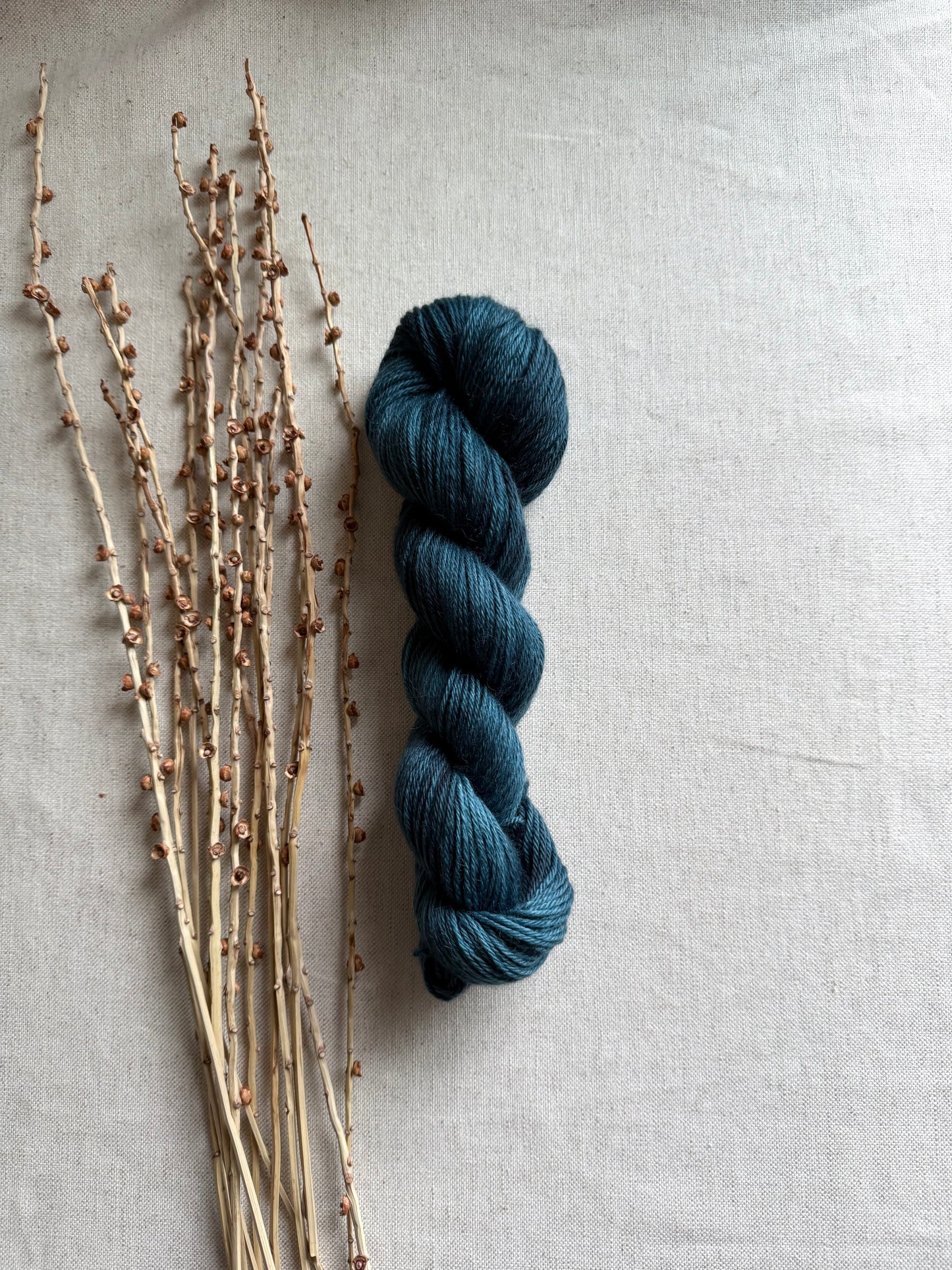 Teal Merino Baby Alpaca DK