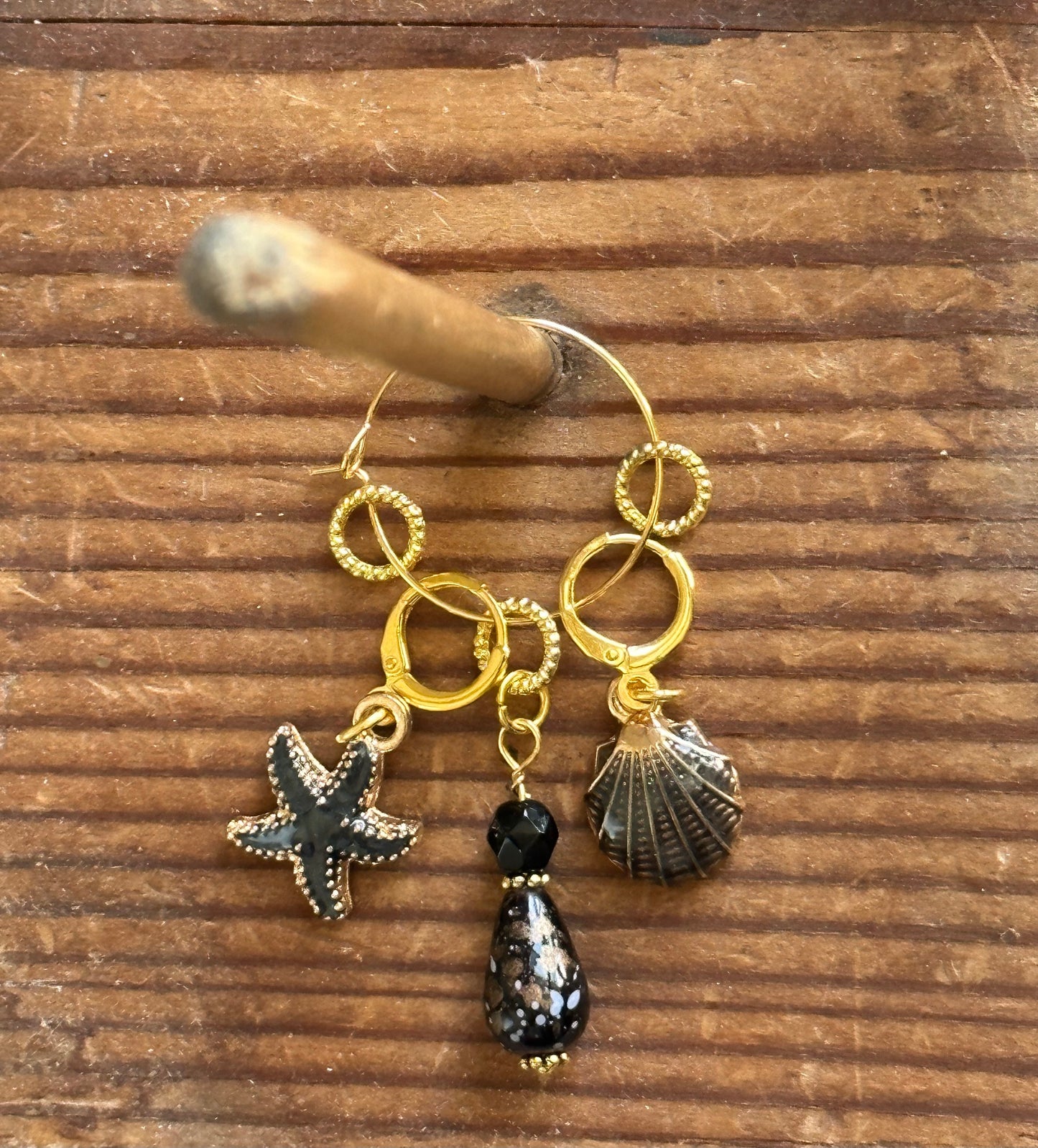 Seashell Theme Stitch Markers