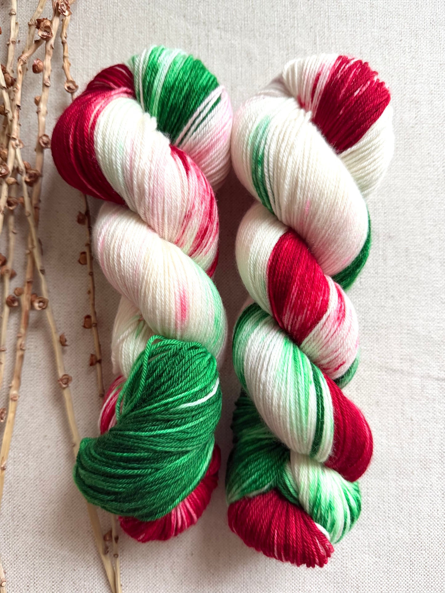 Ringing The Sleigh Bells SW Merino Nylon Yarn