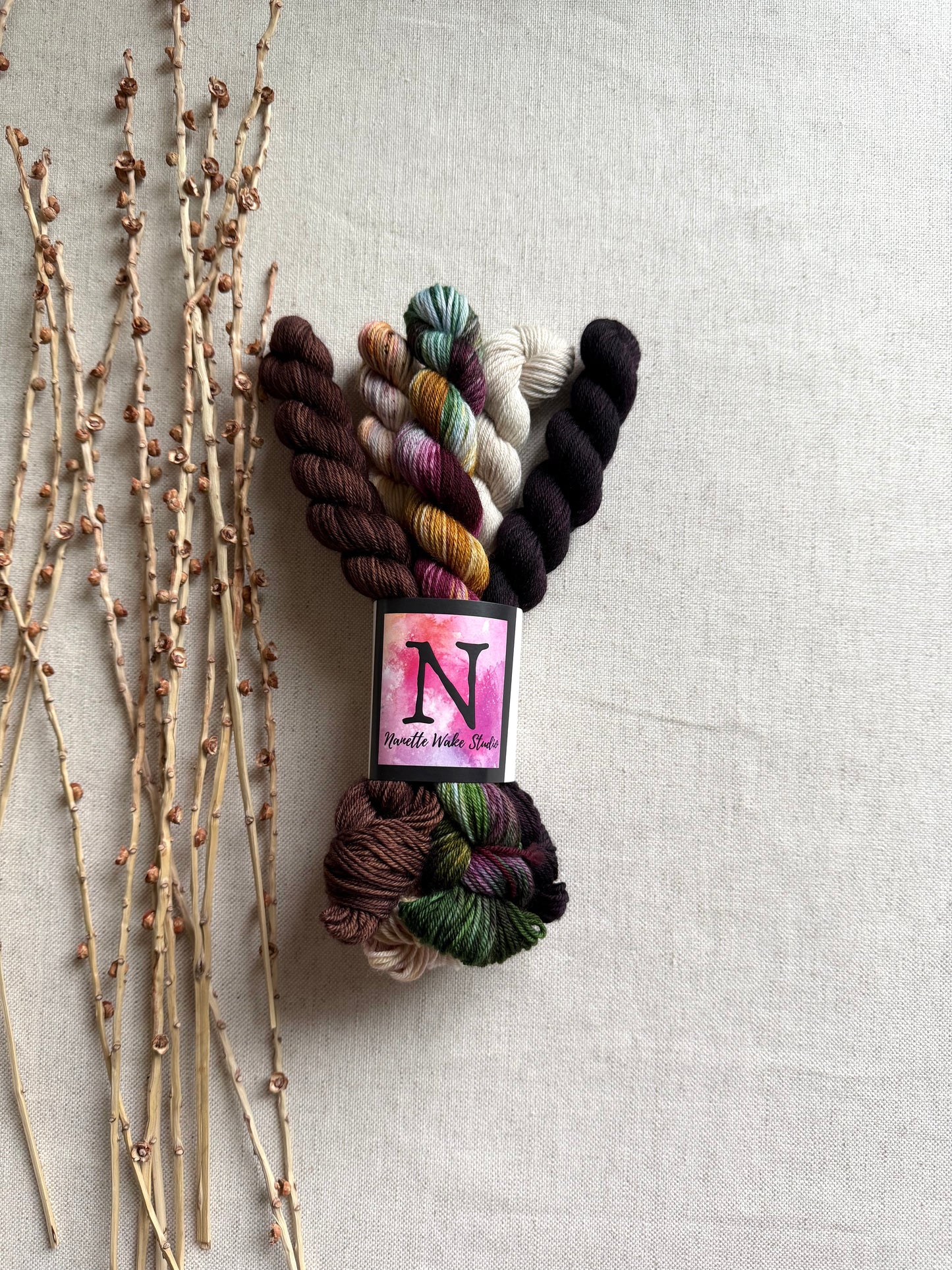 Victorian Christmas - SW Merino Nylon Mini Skein Set