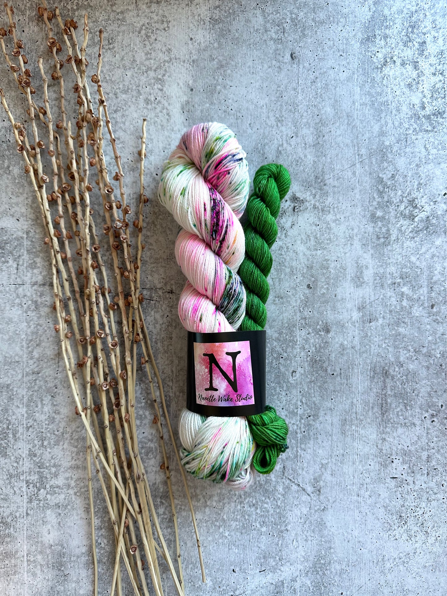 Lime Punch Sock Set