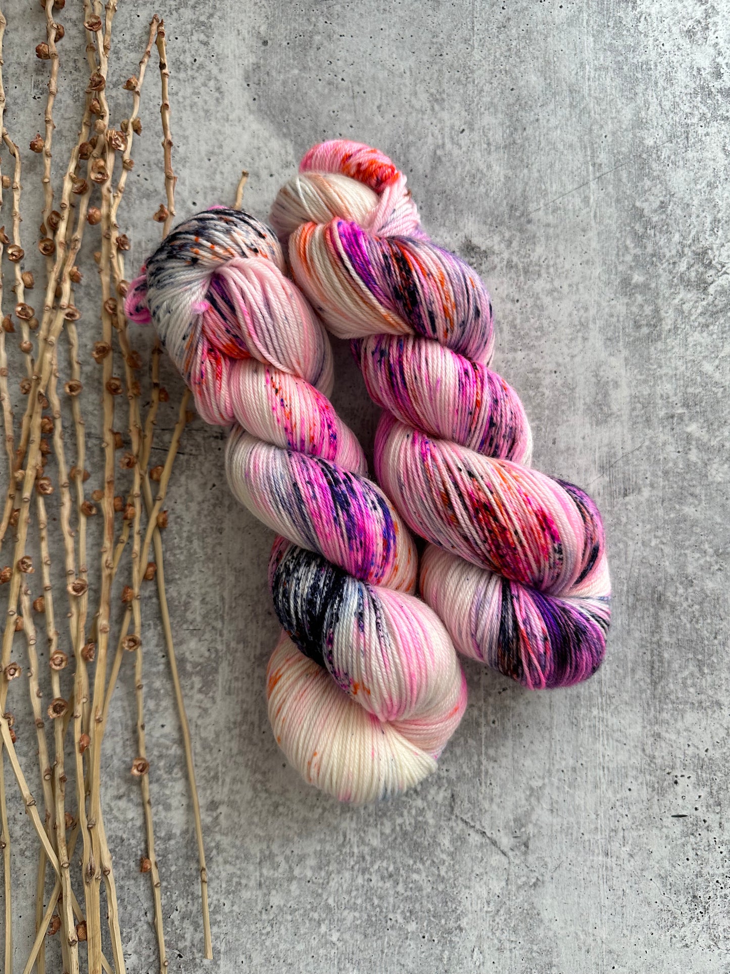 Cherry Punch SW Merino Nylon Yarn