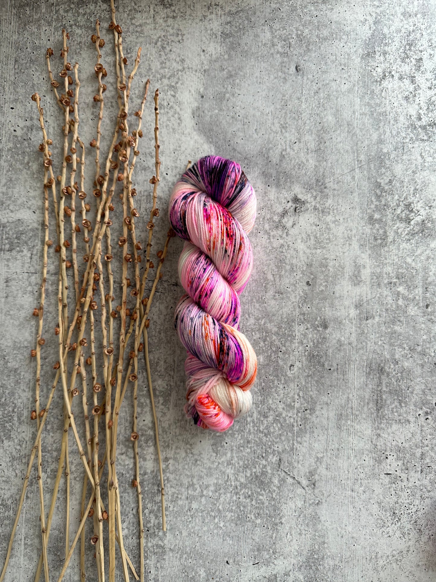 Cherry Punch SW Merino Nylon Yarn