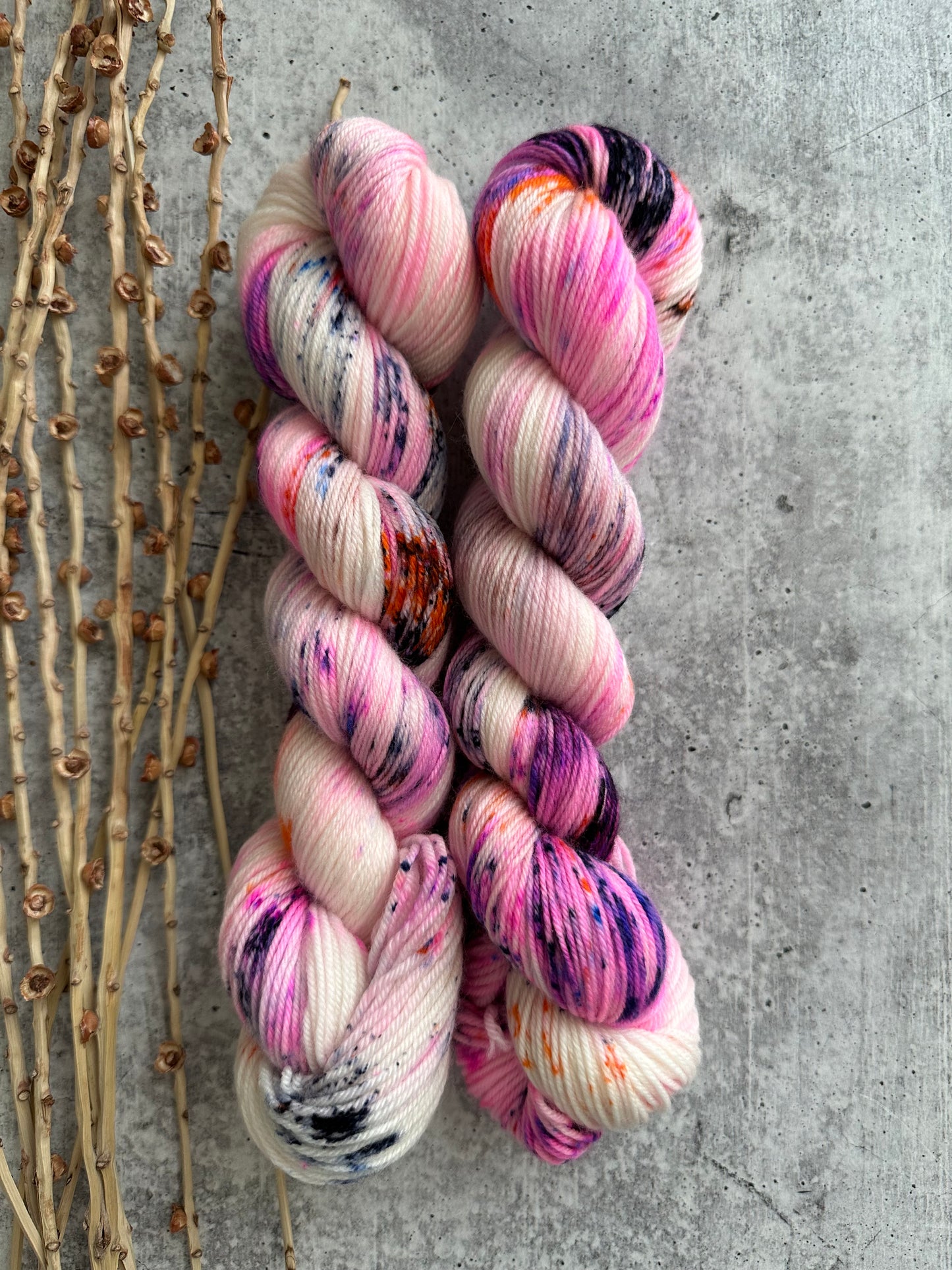 Cherry Punch SW Merino Nylon 50g Skein