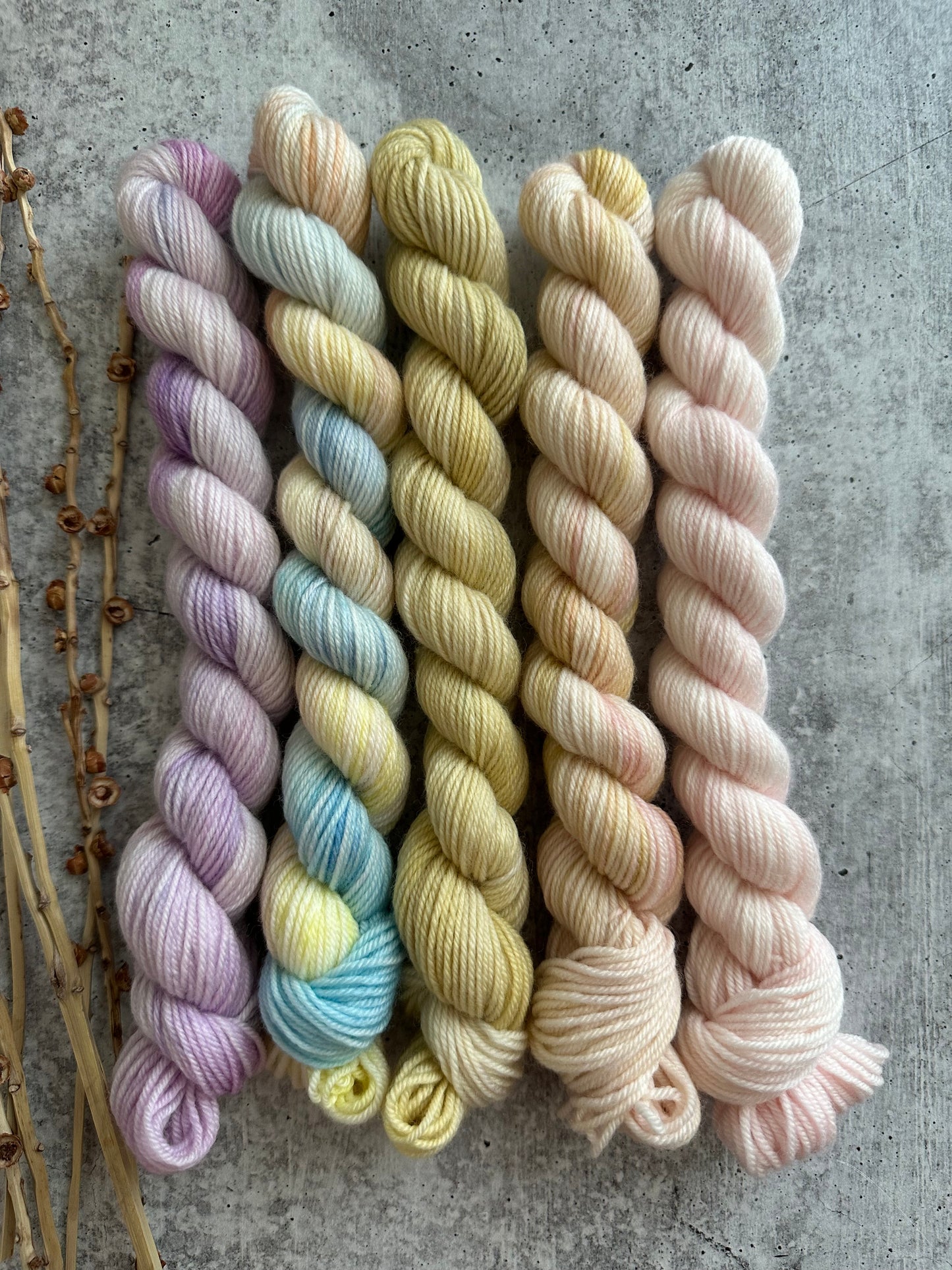 Daydream - SW Merino Nylon Mini Skein Set