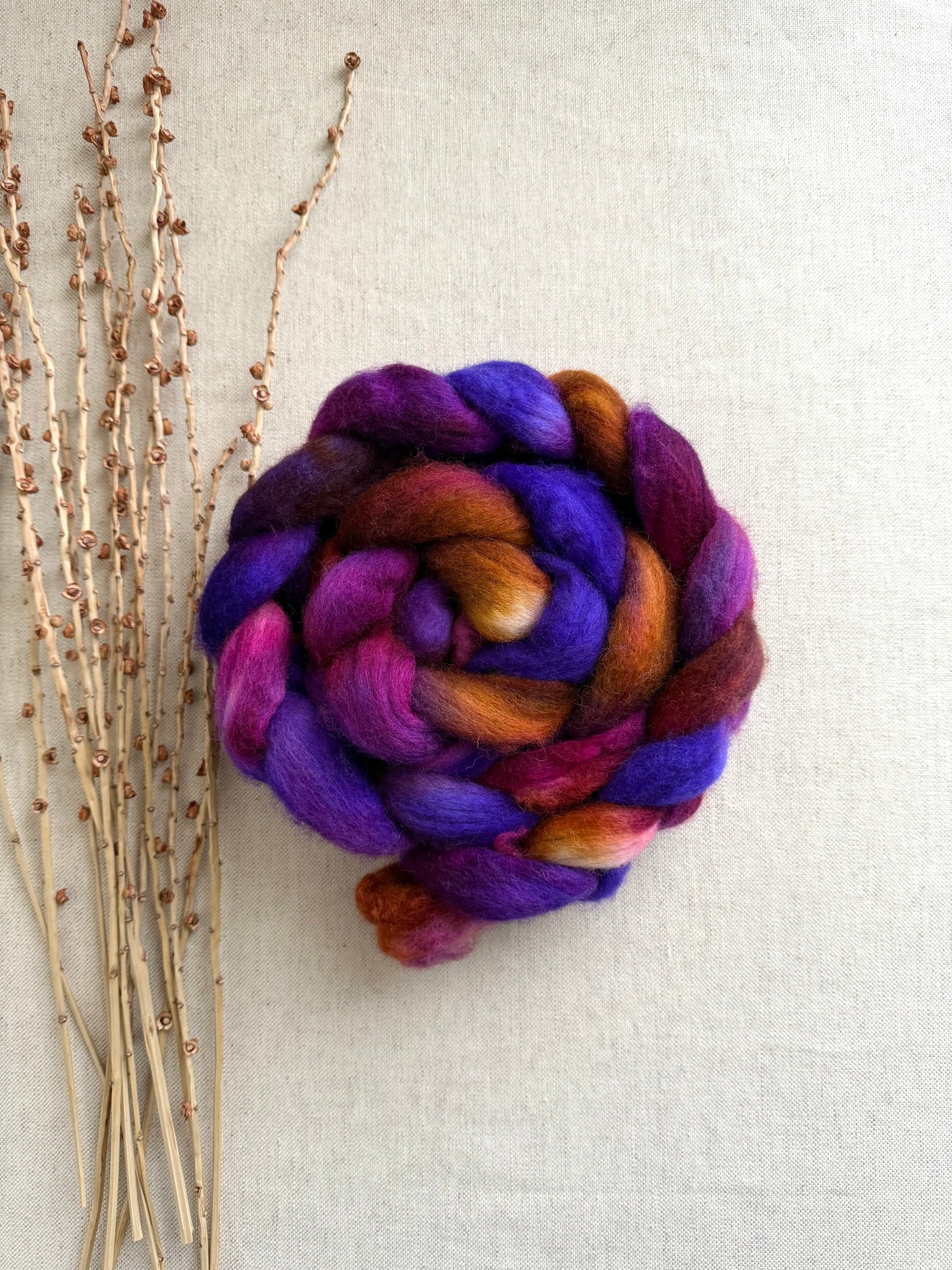 Saucey Sally BFL Top Spinning Fiber