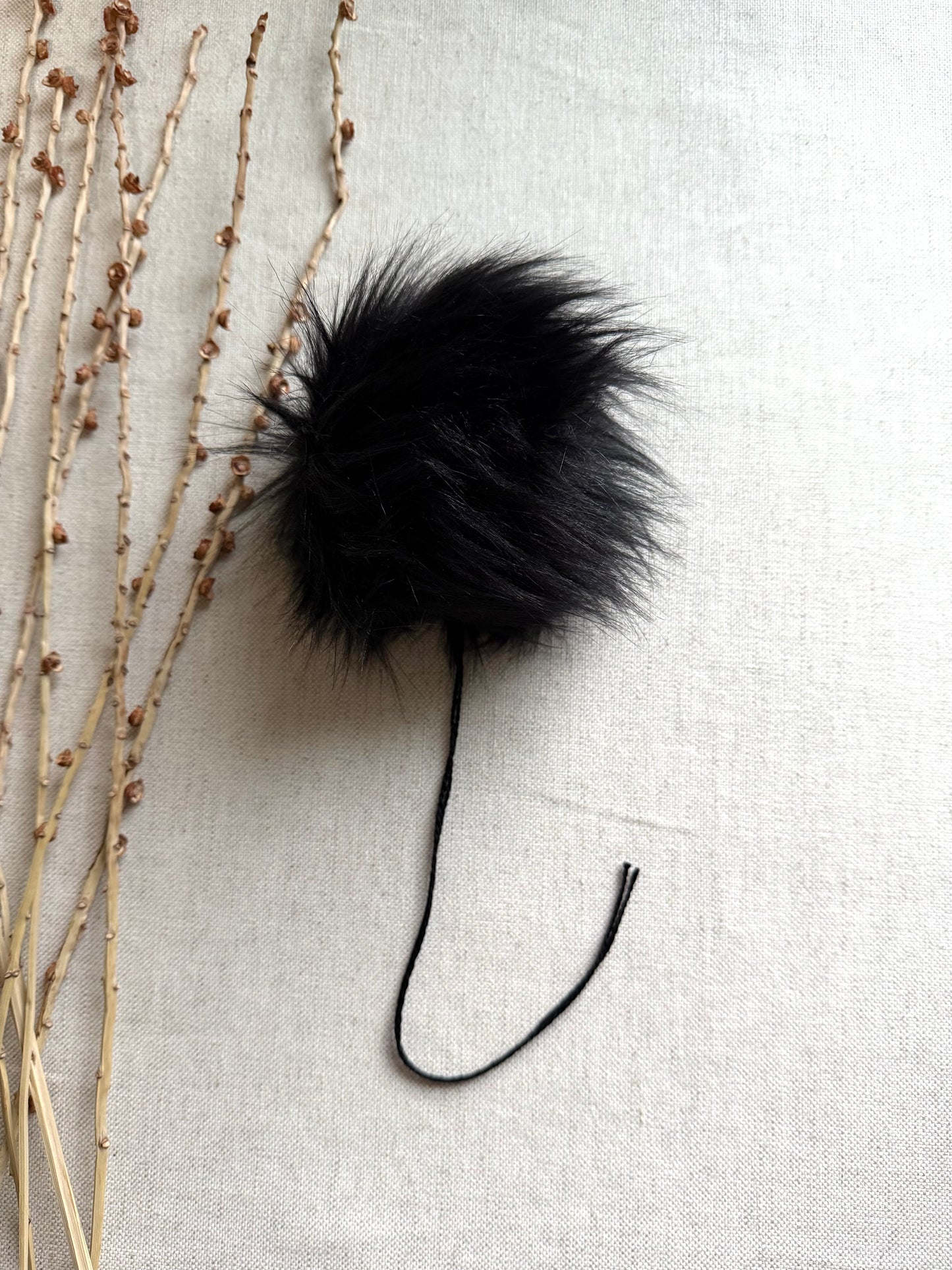 Black Pom Pom