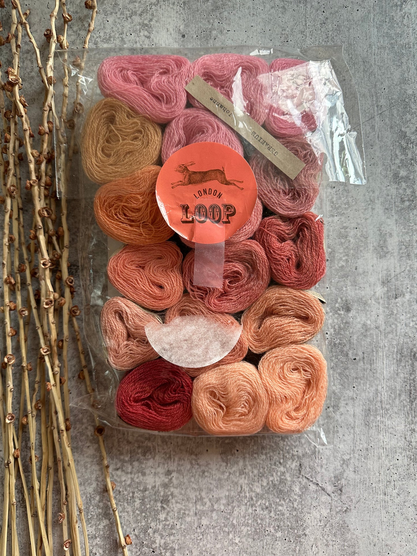 Geranium Shawl Kit