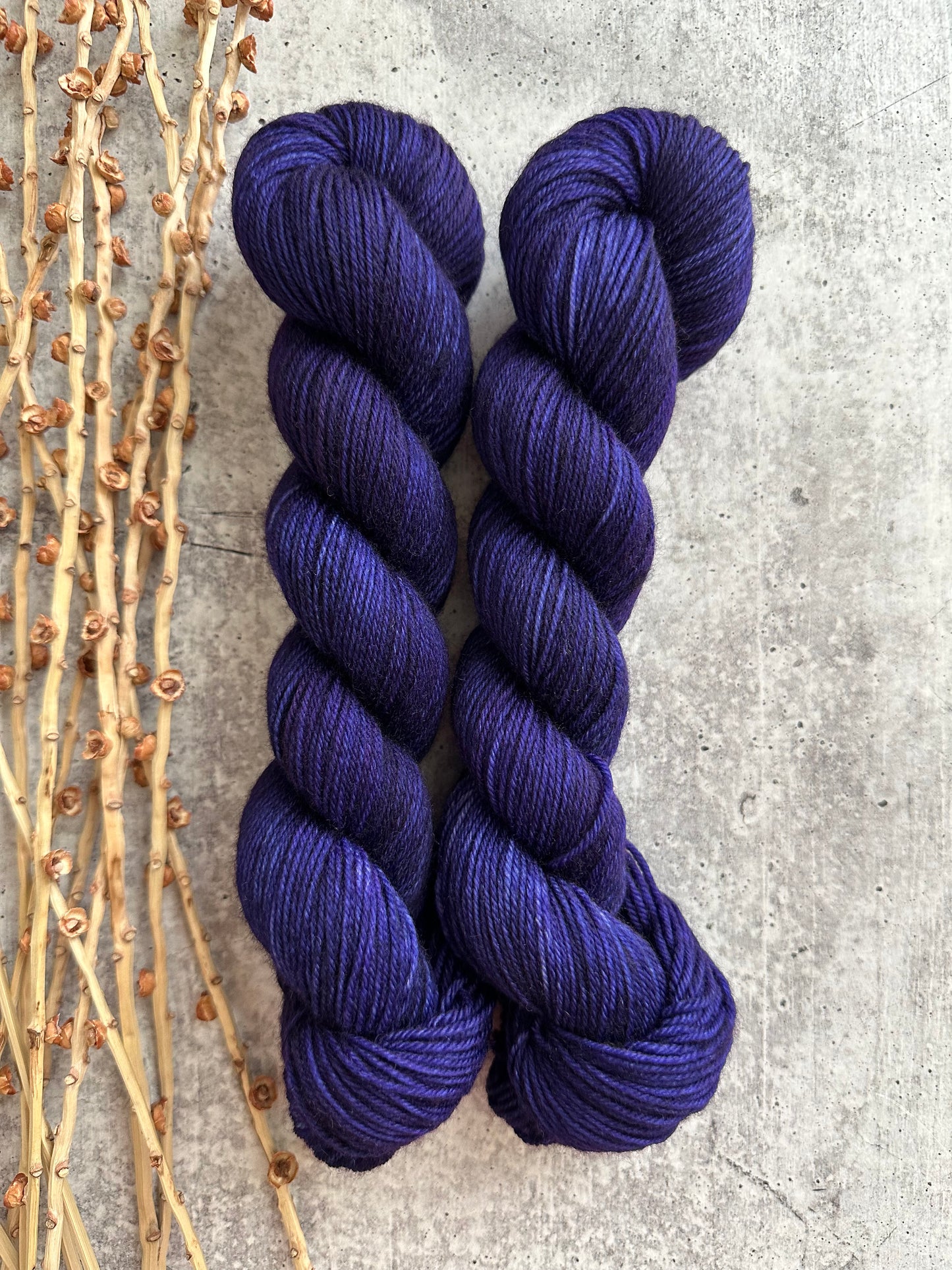 Ink Splotch SW Merino Nylon 50g Skein