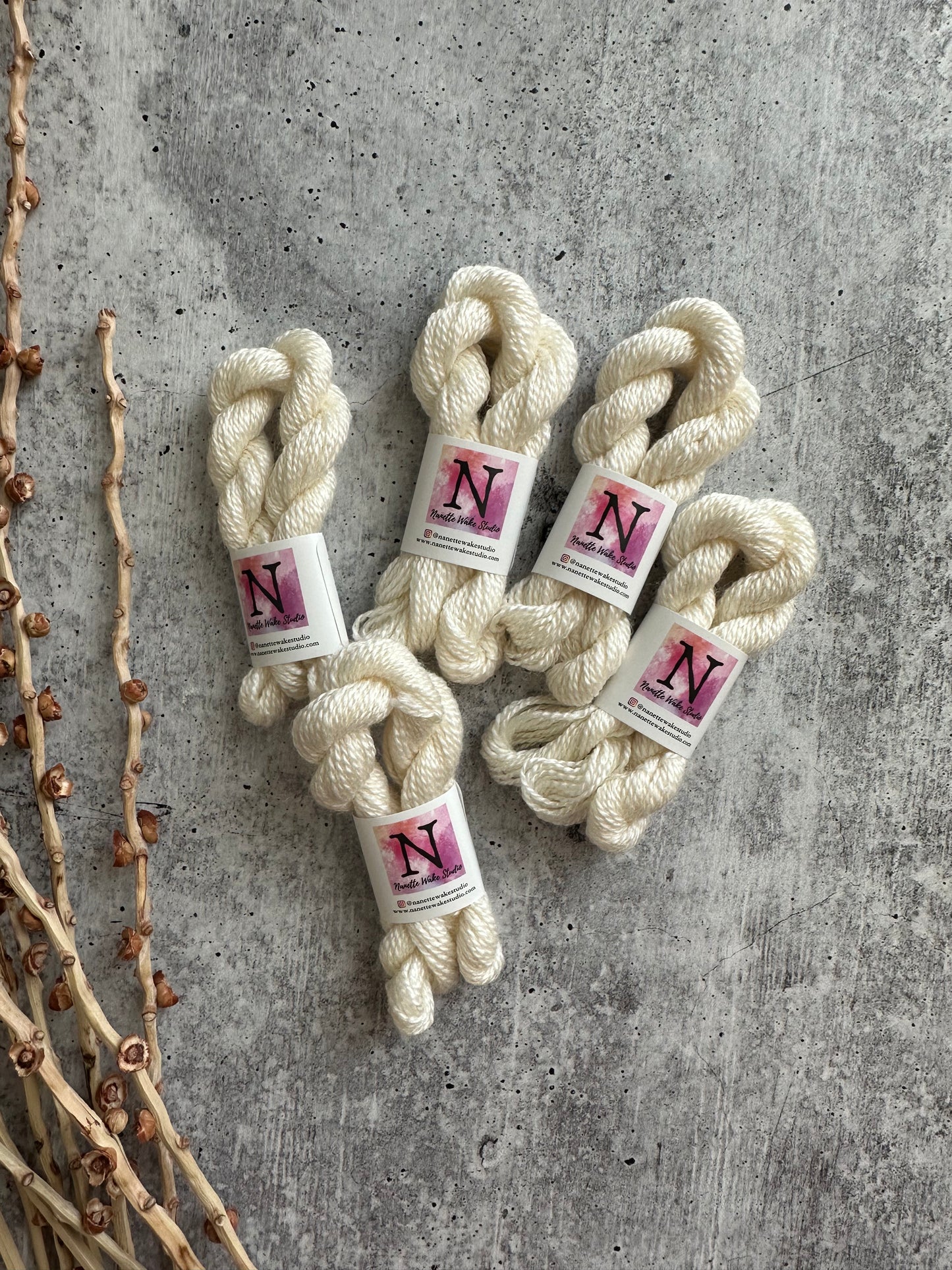Vanilla Embroidery Thread
