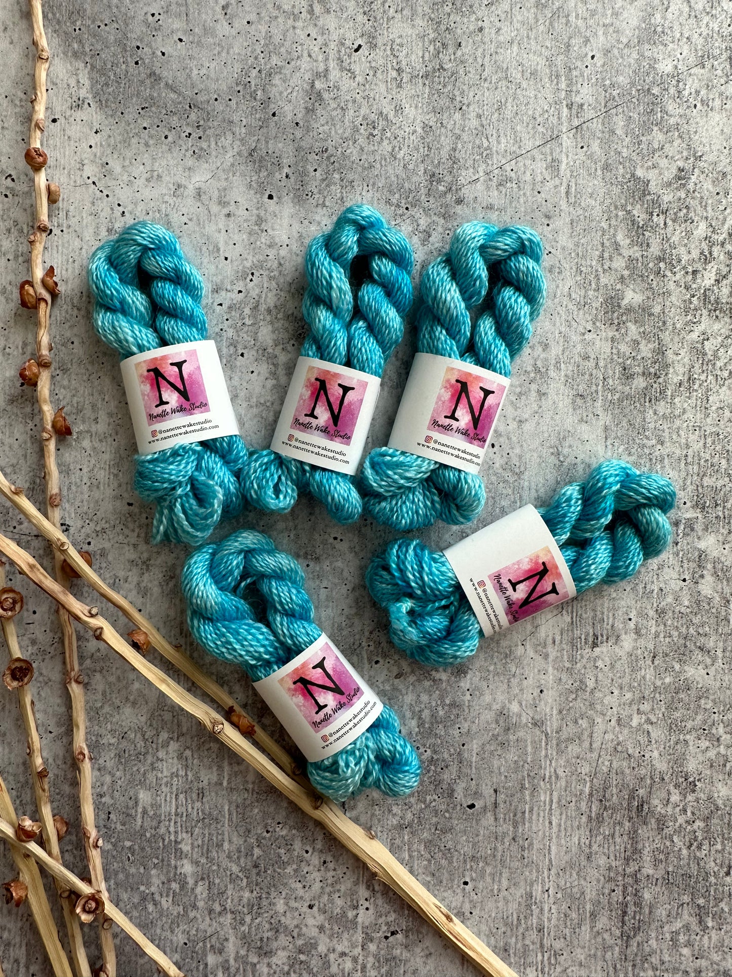 Sea Breeze Embroidery Thread