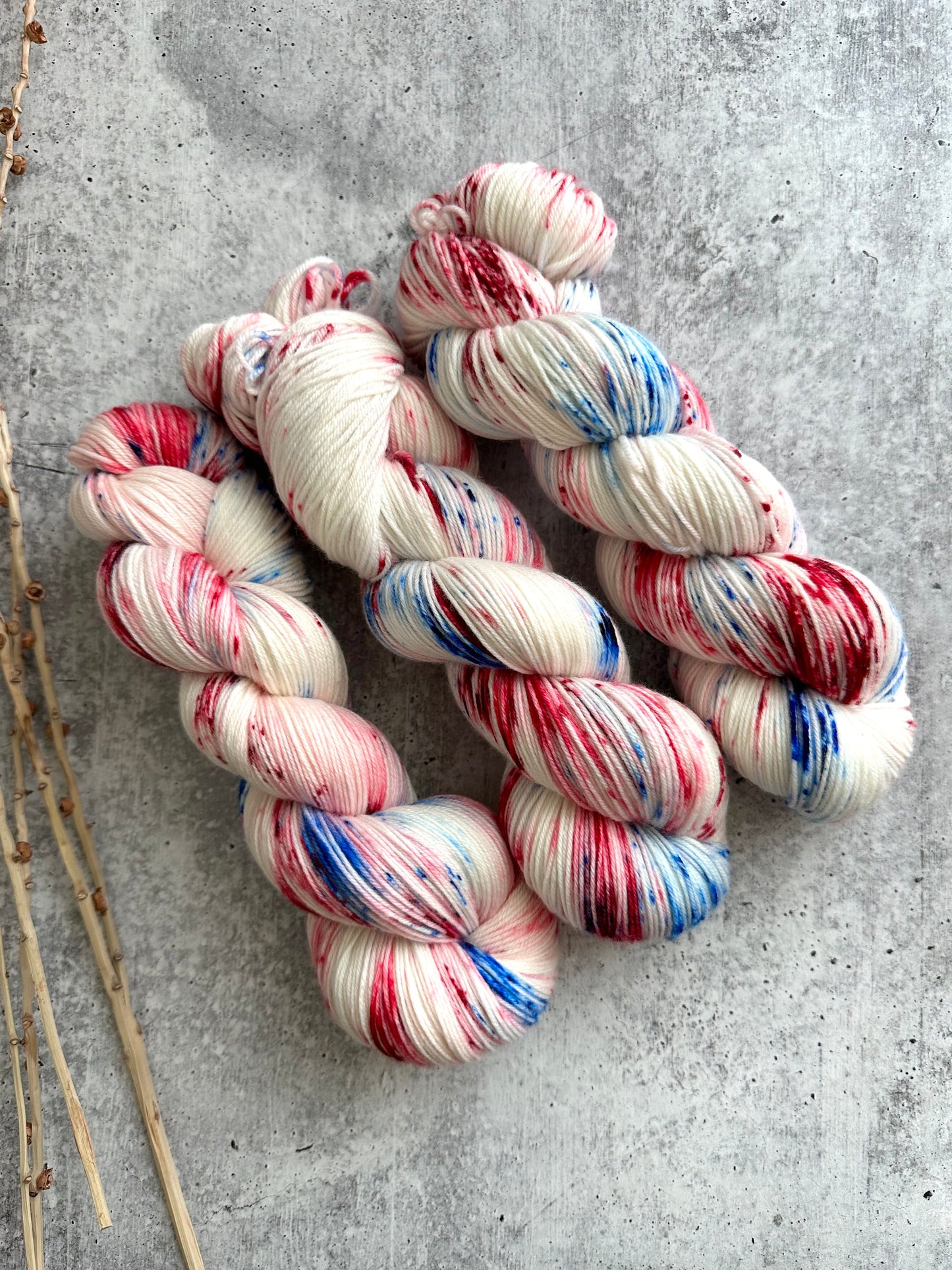 Patriotic SW Merino Nylon 100g Skein