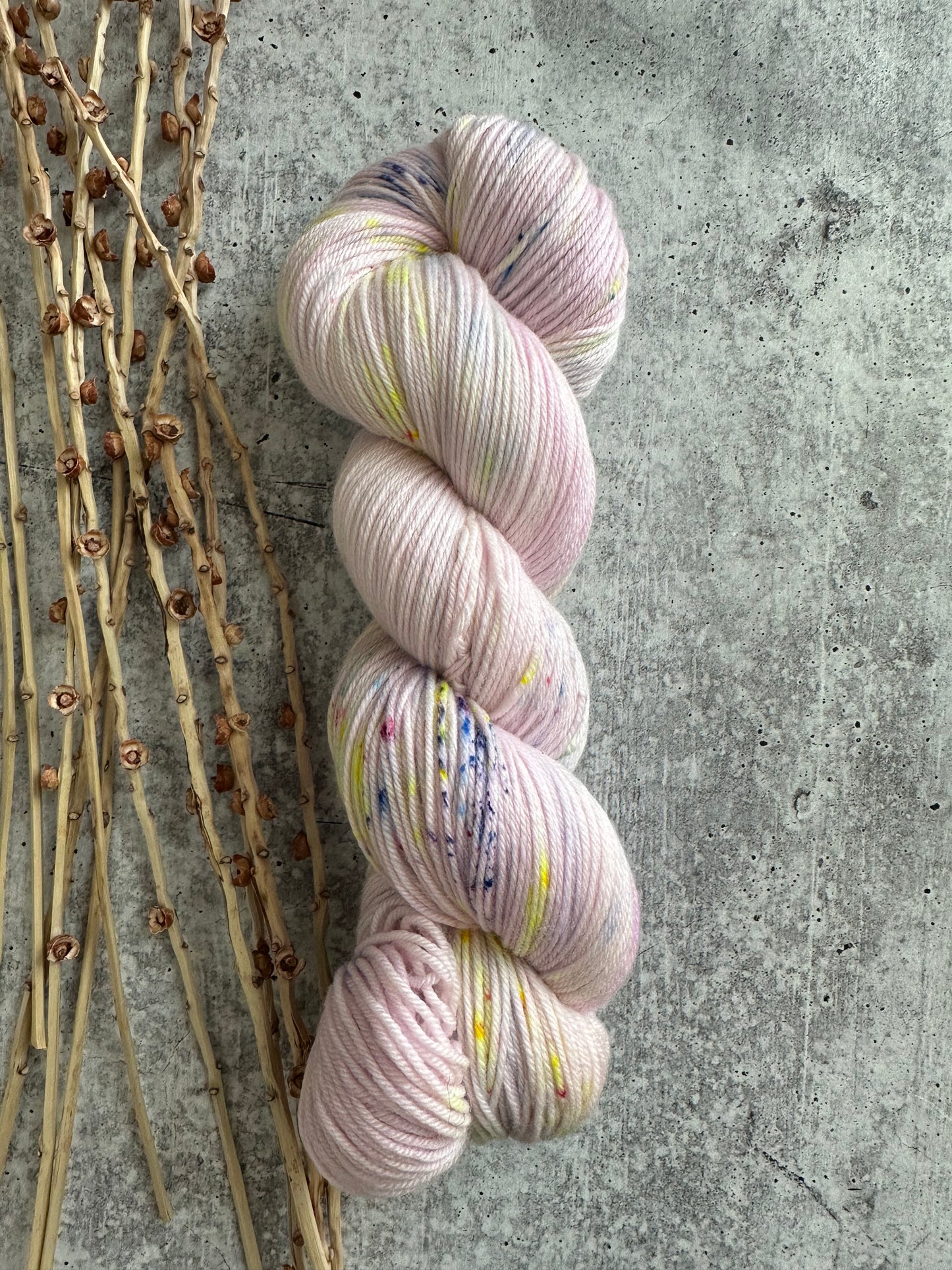 Gummy Worms SW Merino Nylon Yarn