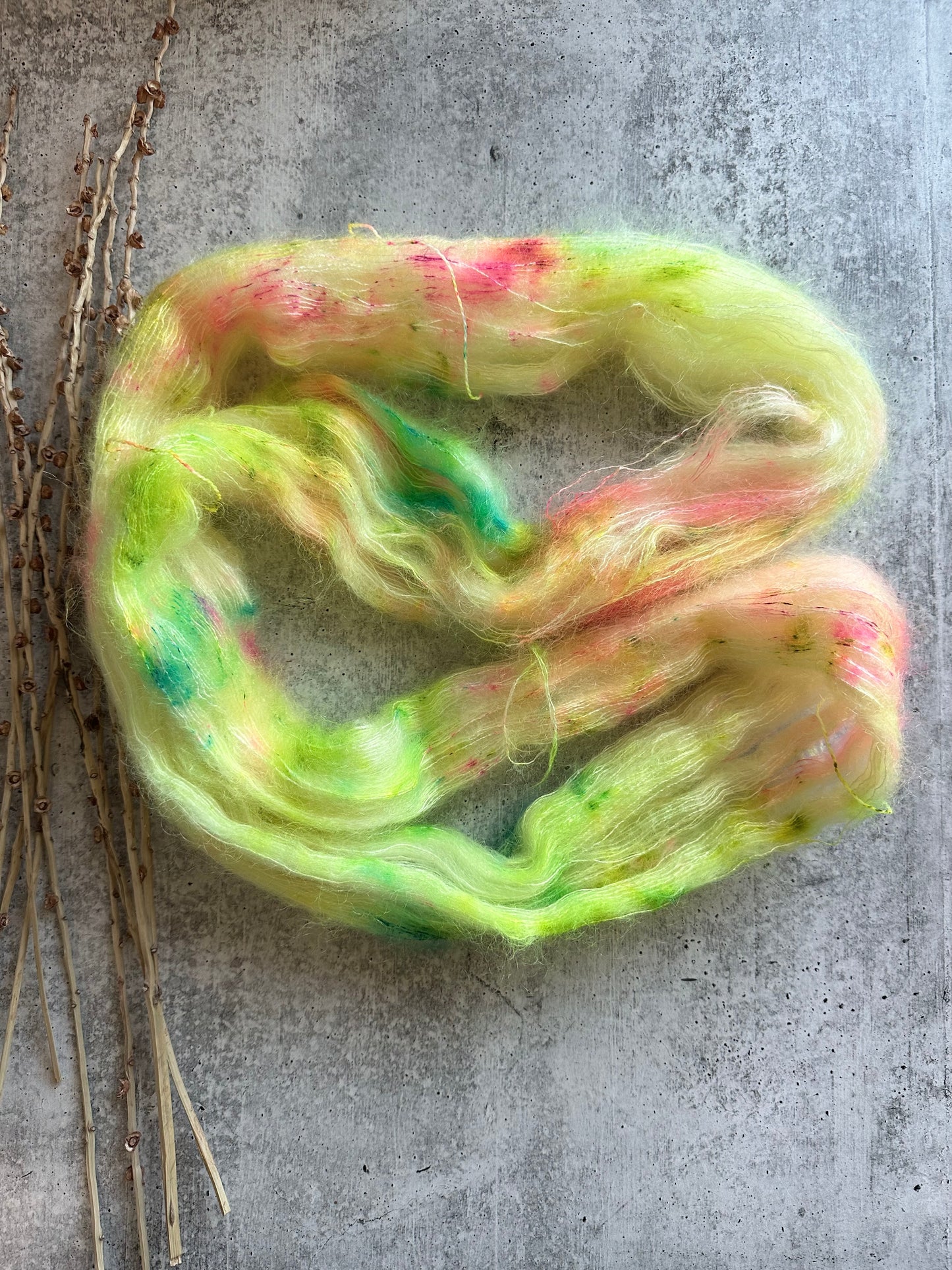 Gummy Bears Mohair Silk Yarn