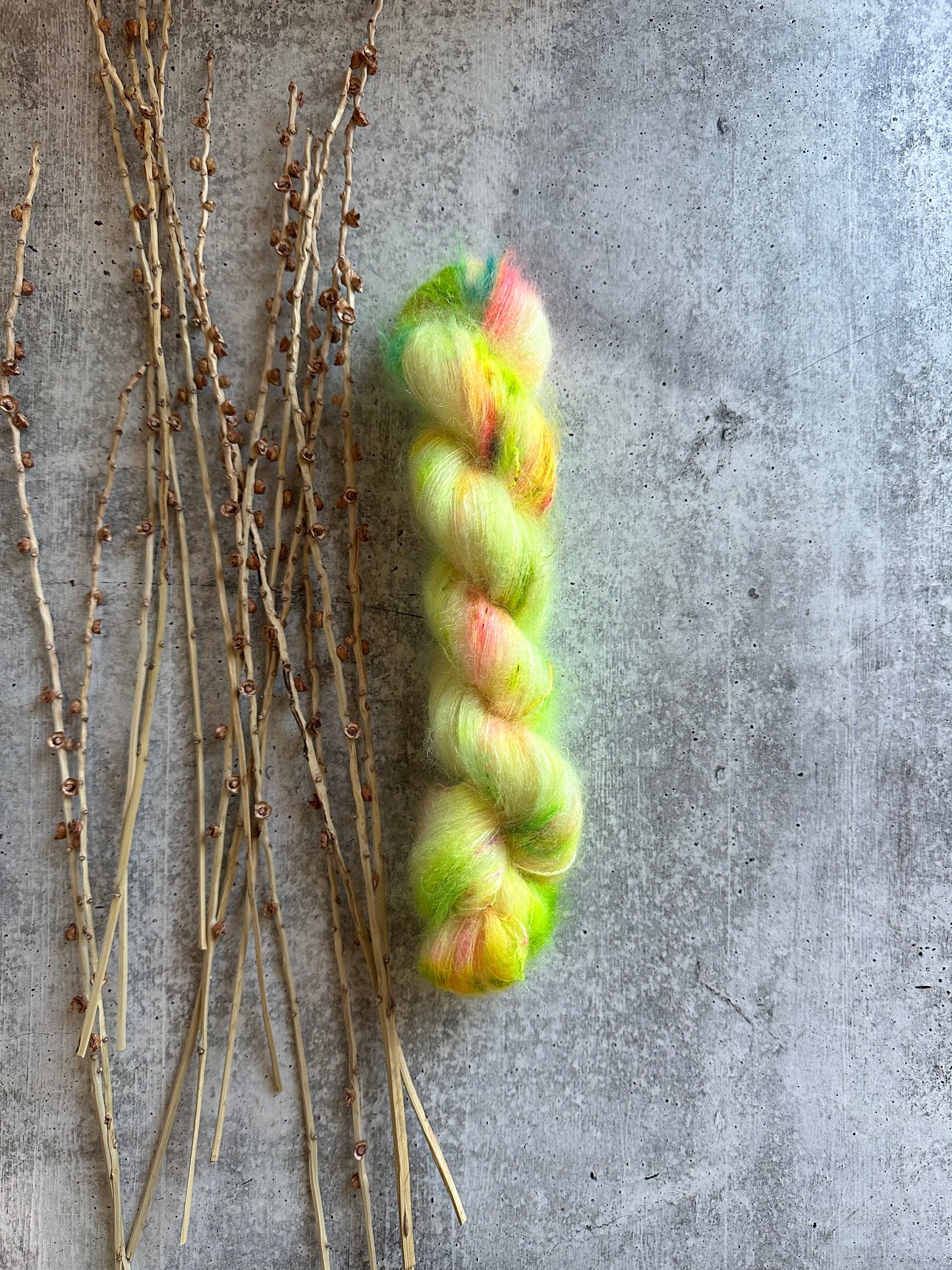 Gummy Bears Mohair Silk Yarn