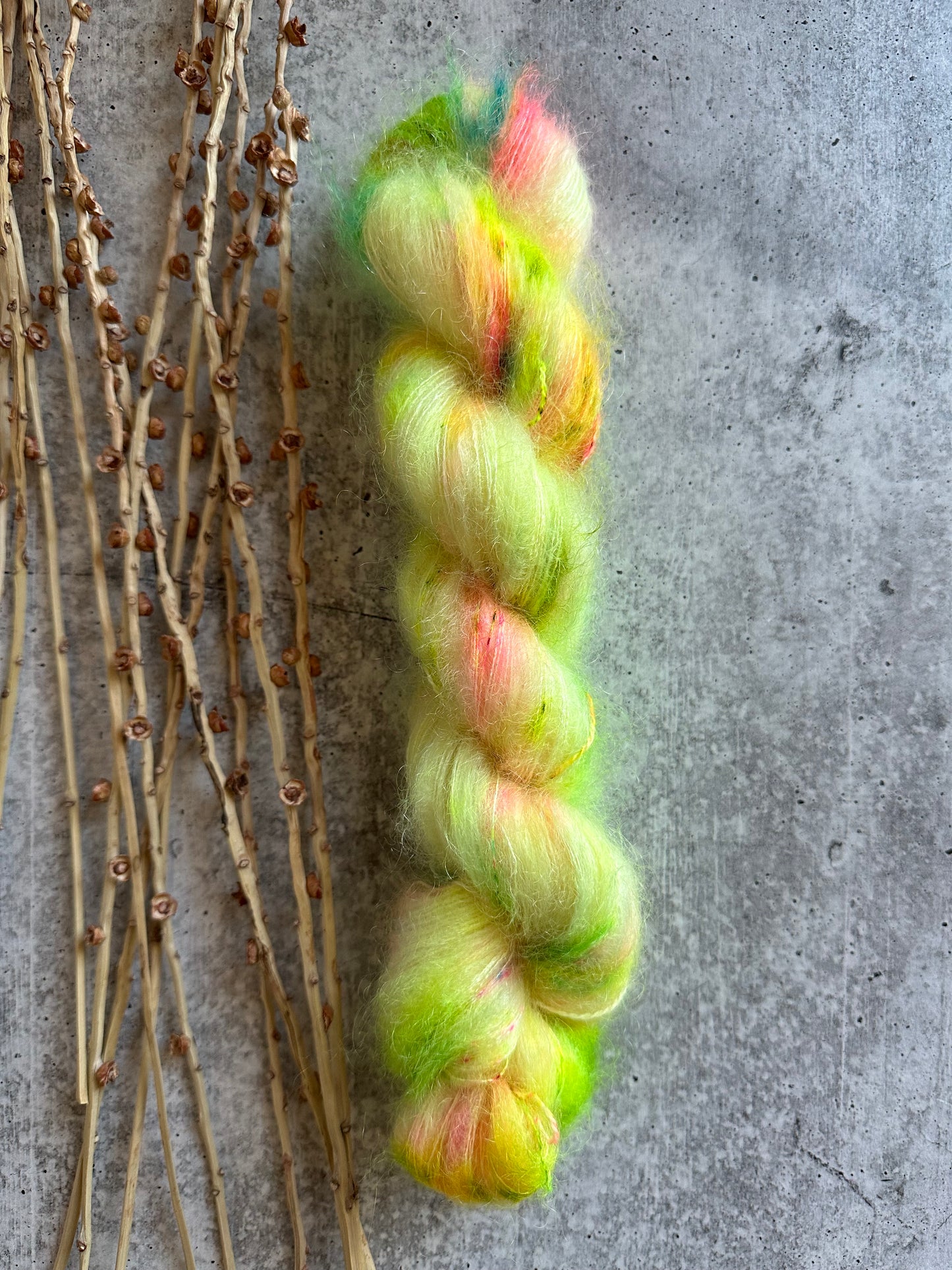 Gummy Bears Mohair Silk Yarn