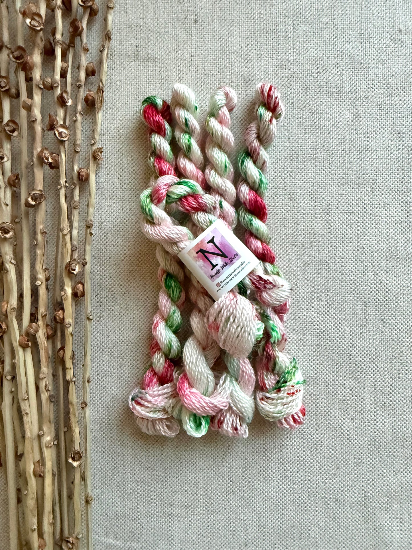 Twinkling Holly Embroidery Thread
