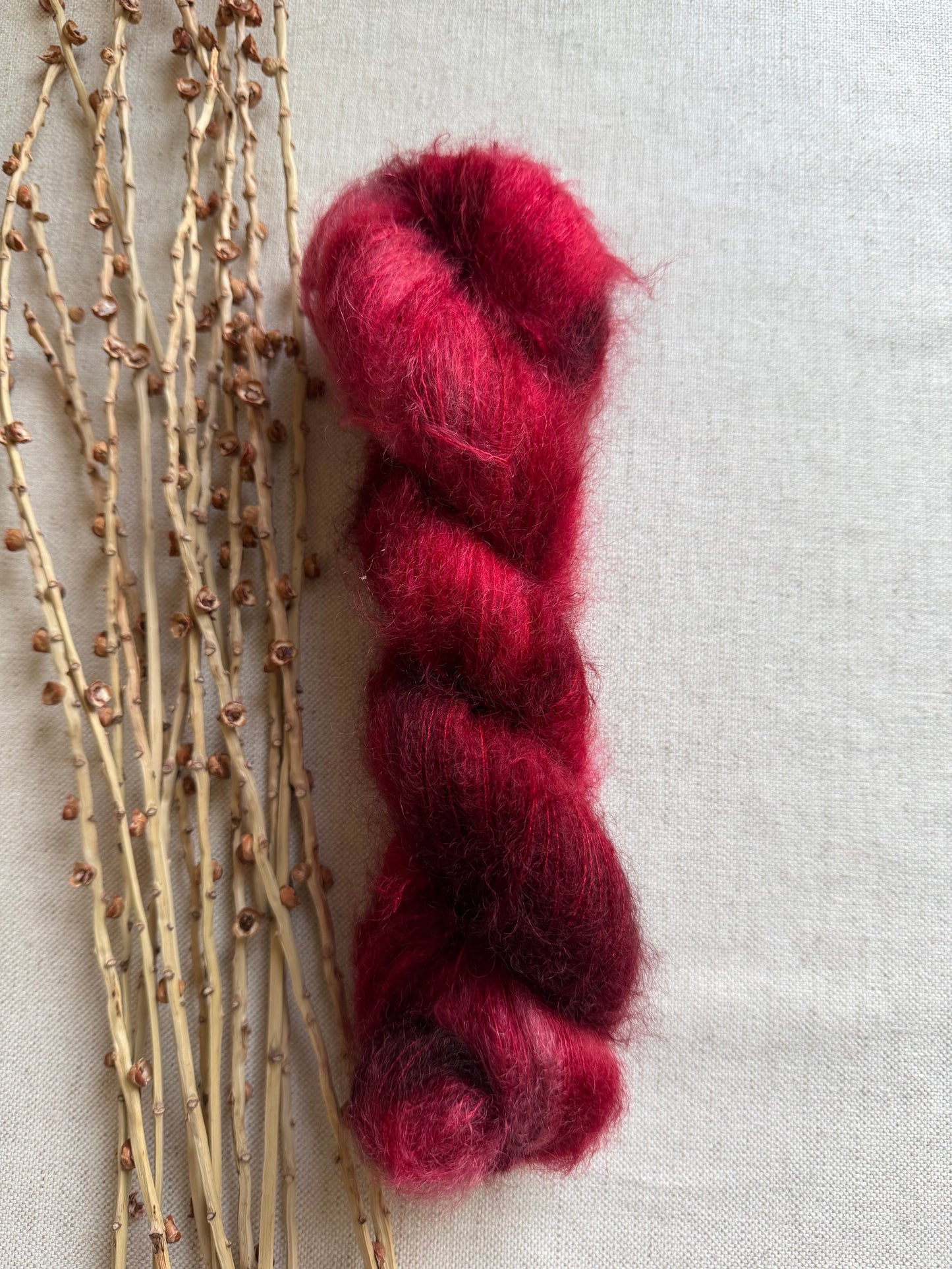 Ruby Kid Mohair Silk