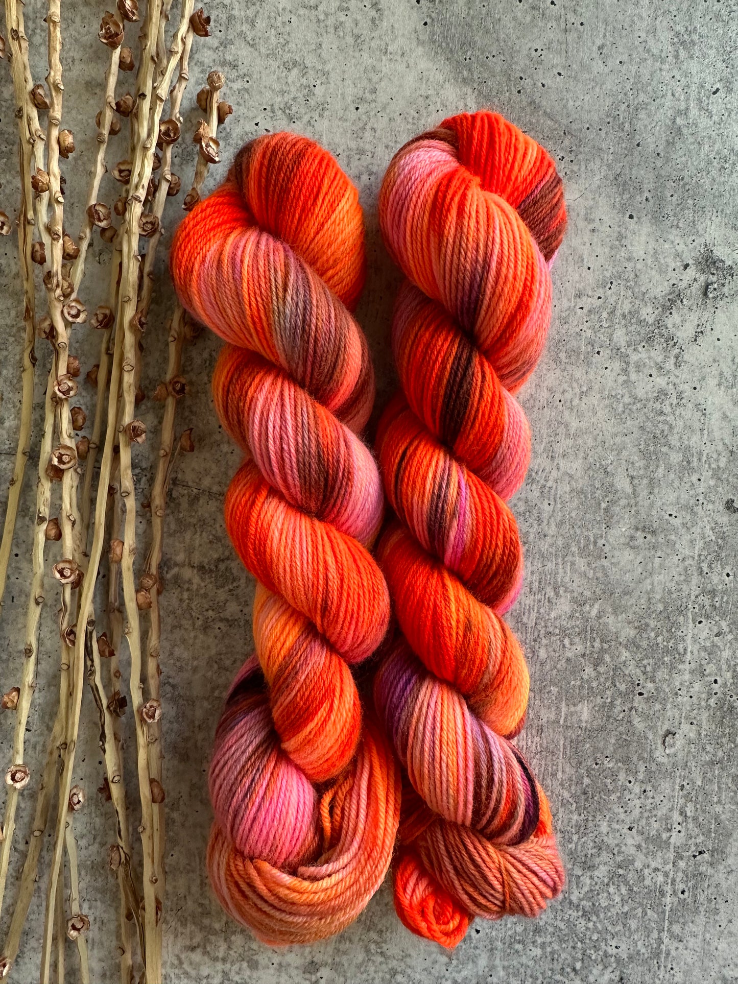 Poppy Field SW Merino Nylon 50g Skein