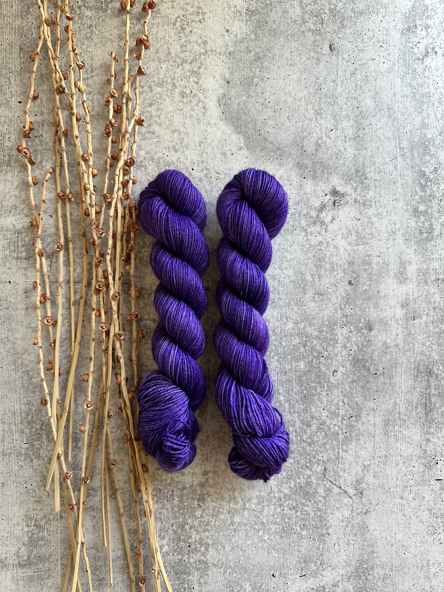 Grape SW Merino Nylon 50g Skein