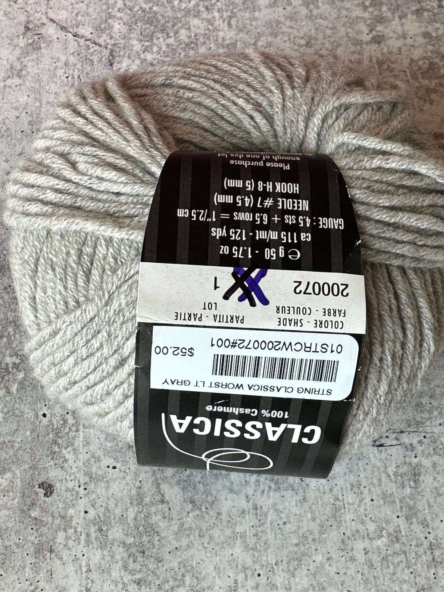 String Classica Cashmere Destash