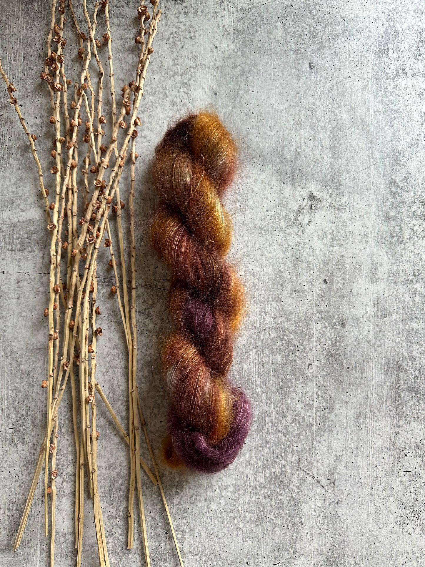 Golden Oldie Mohair Silk Yarn