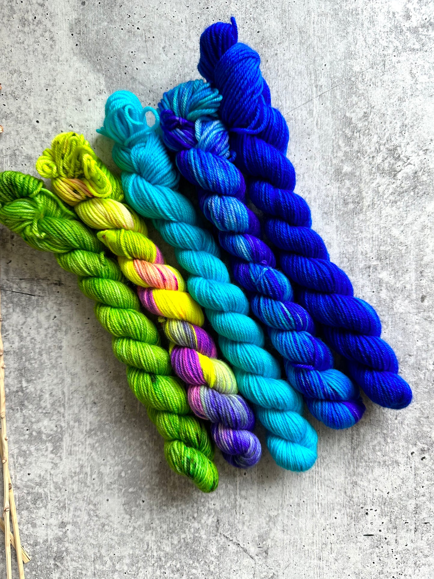 Twist & Shout - SW Merino Nylon Mini Skein Set