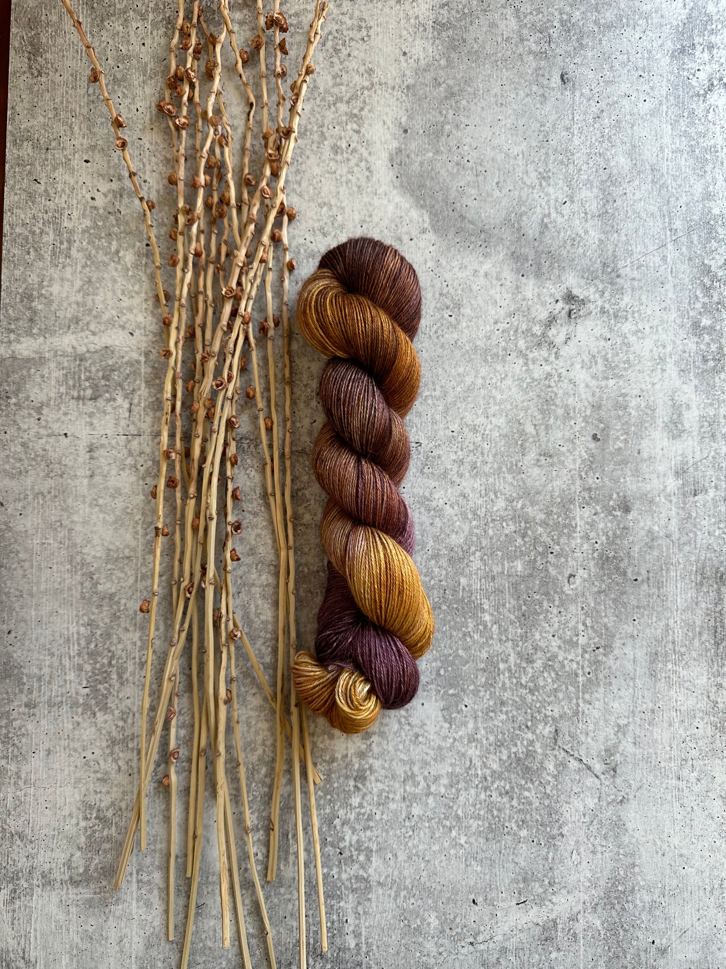 Golden Oldie - Baby Alpaca Mulberry Silk Cashmere