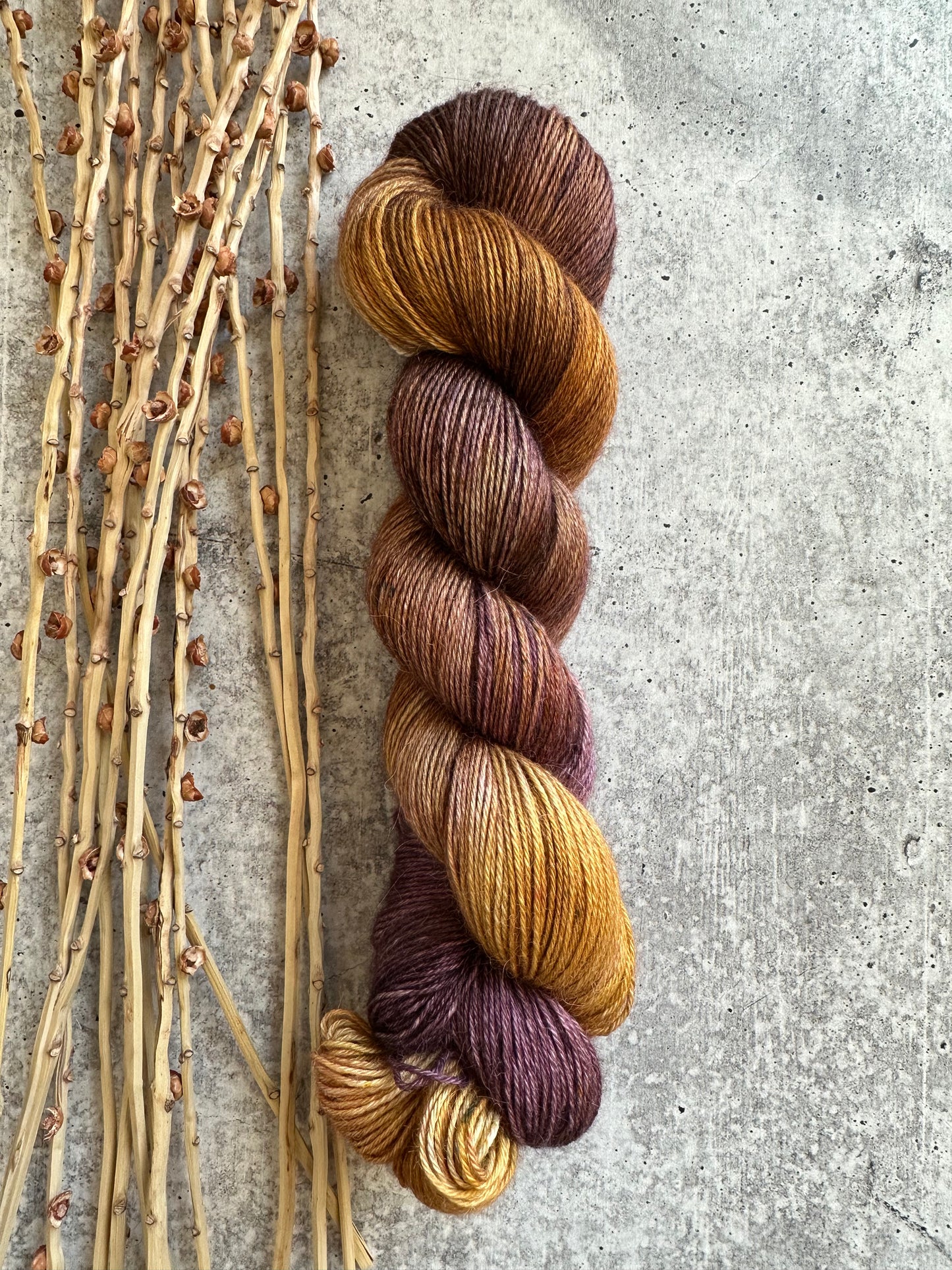 Golden Oldie - Baby Alpaca Mulberry Silk Cashmere