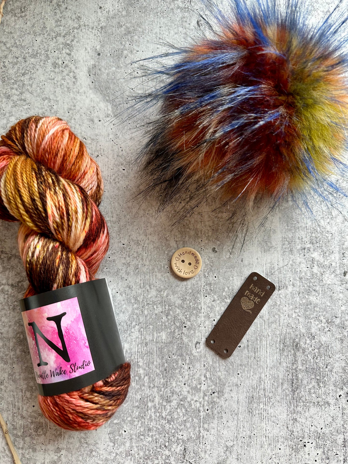 Crunchy Leaves Hat Kit
