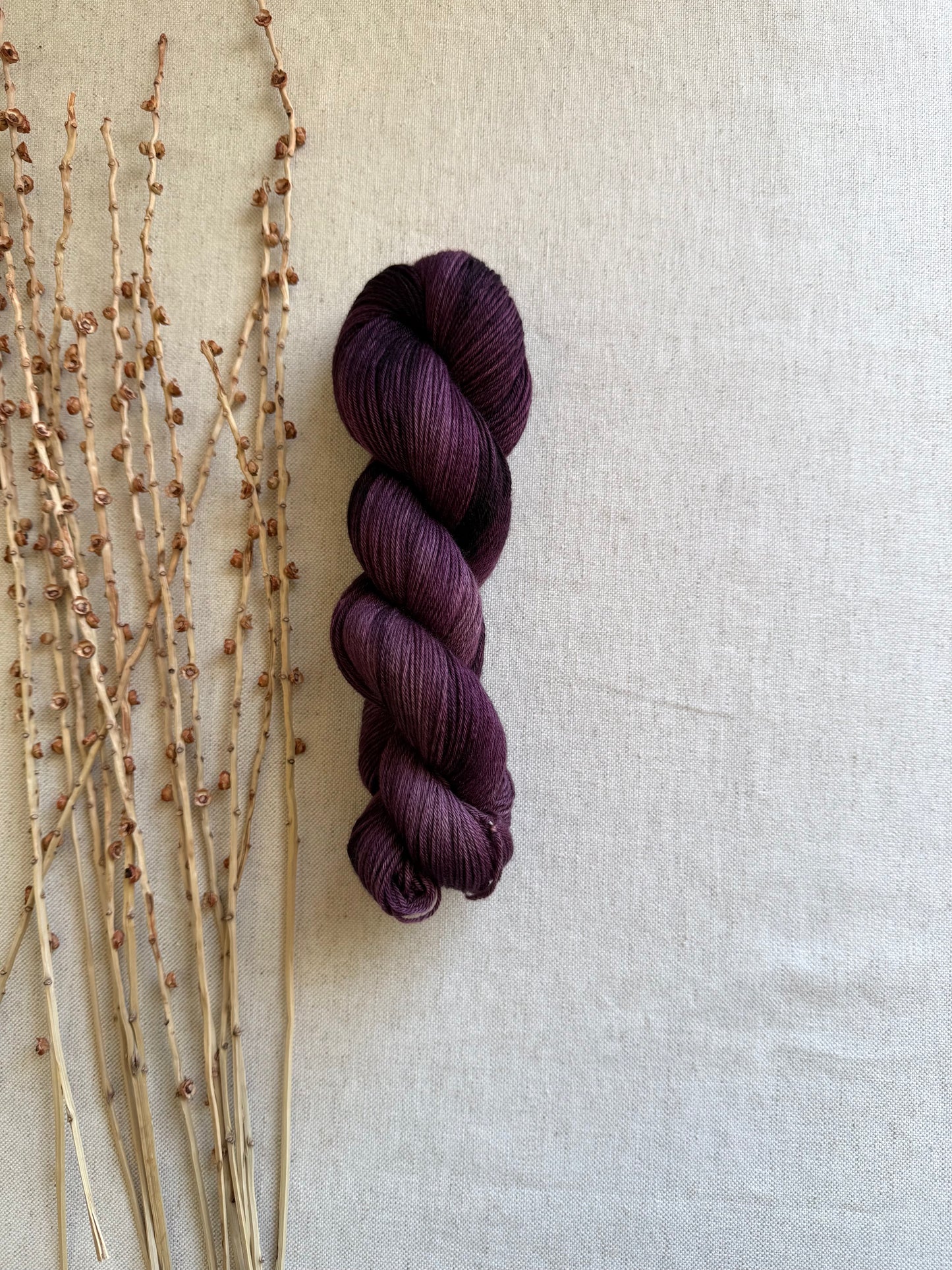 Aubergine Merino