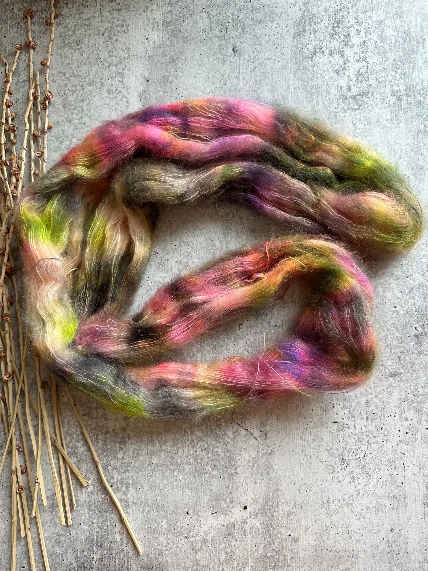 Sassy Sally Mohair Silk Yarn