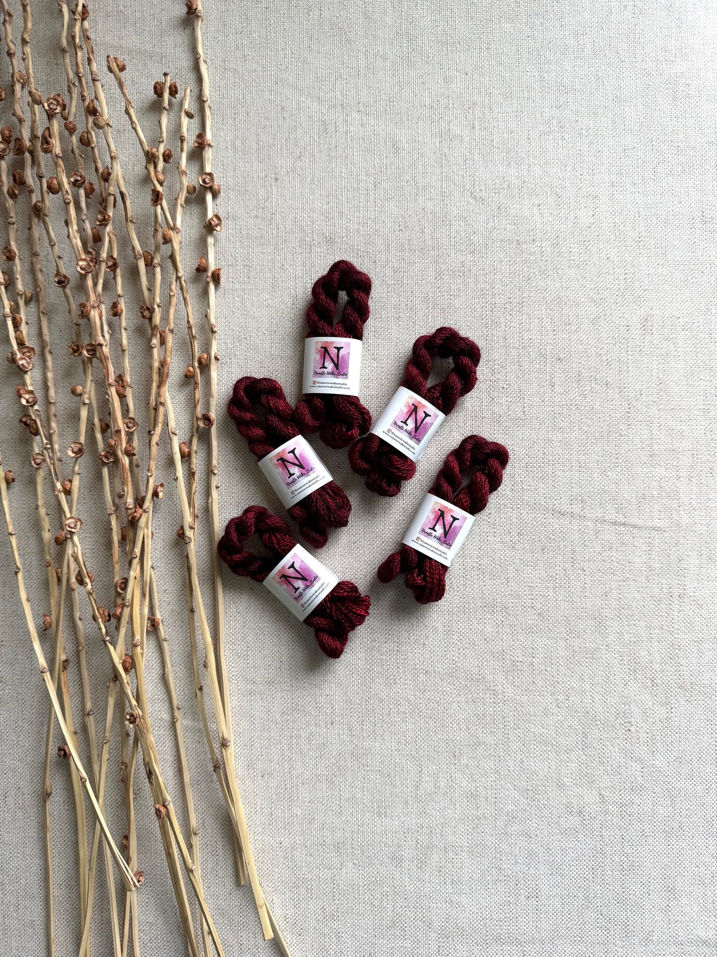 Chili Pepper Embroidery Thread