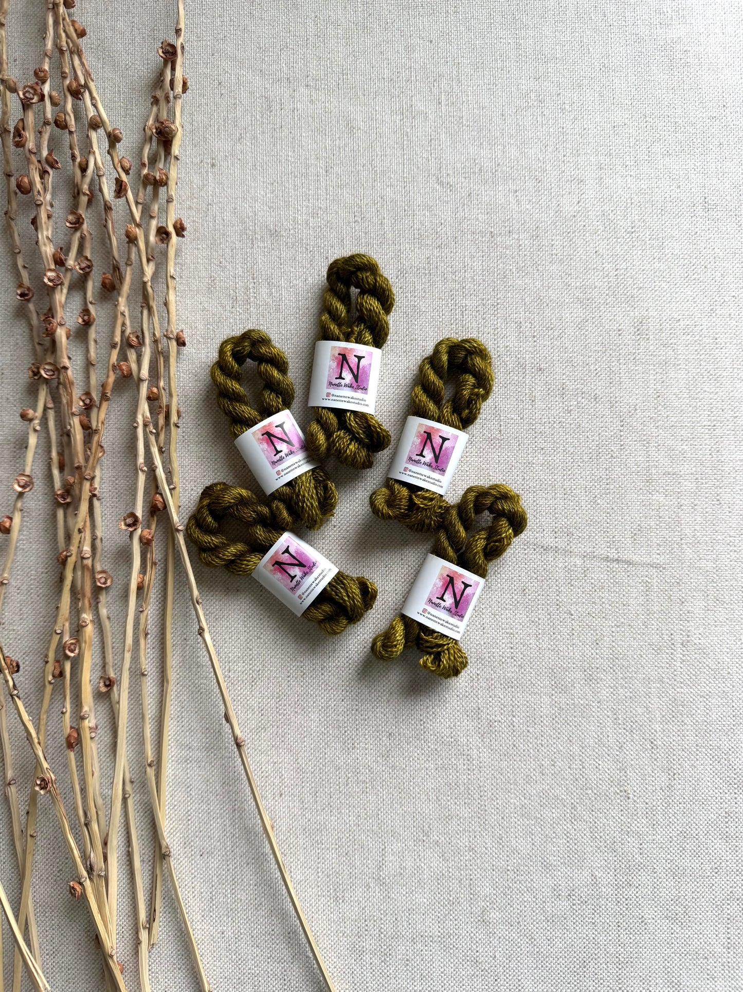 Golden Hearth Embroidery Thread