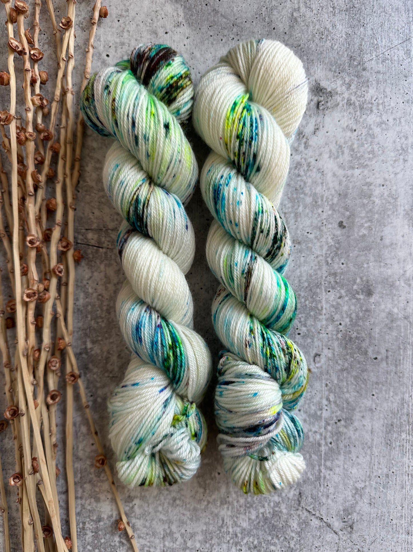 Lime Squeeze SW Merino Nylon 50g Skein
