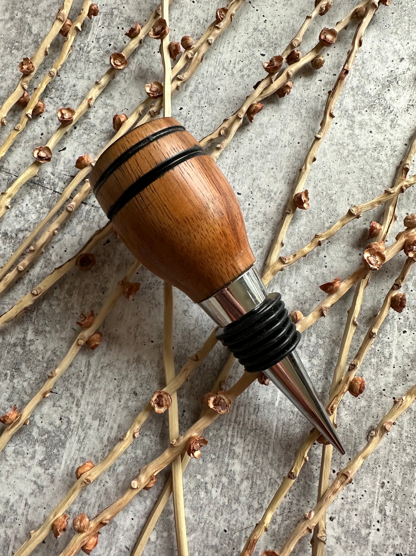 Koa Wood Bottle Stopper