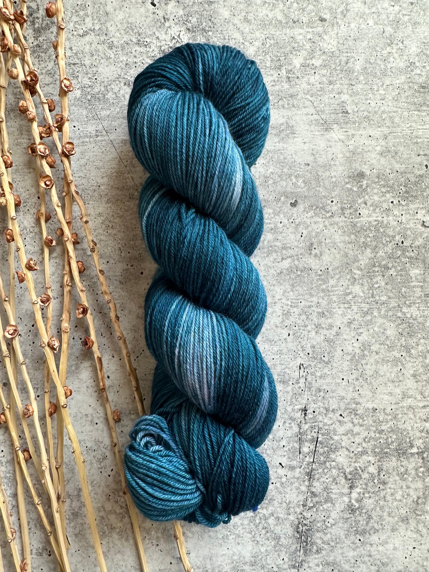 Distressed Twilight SW Merino Nylon Yarn