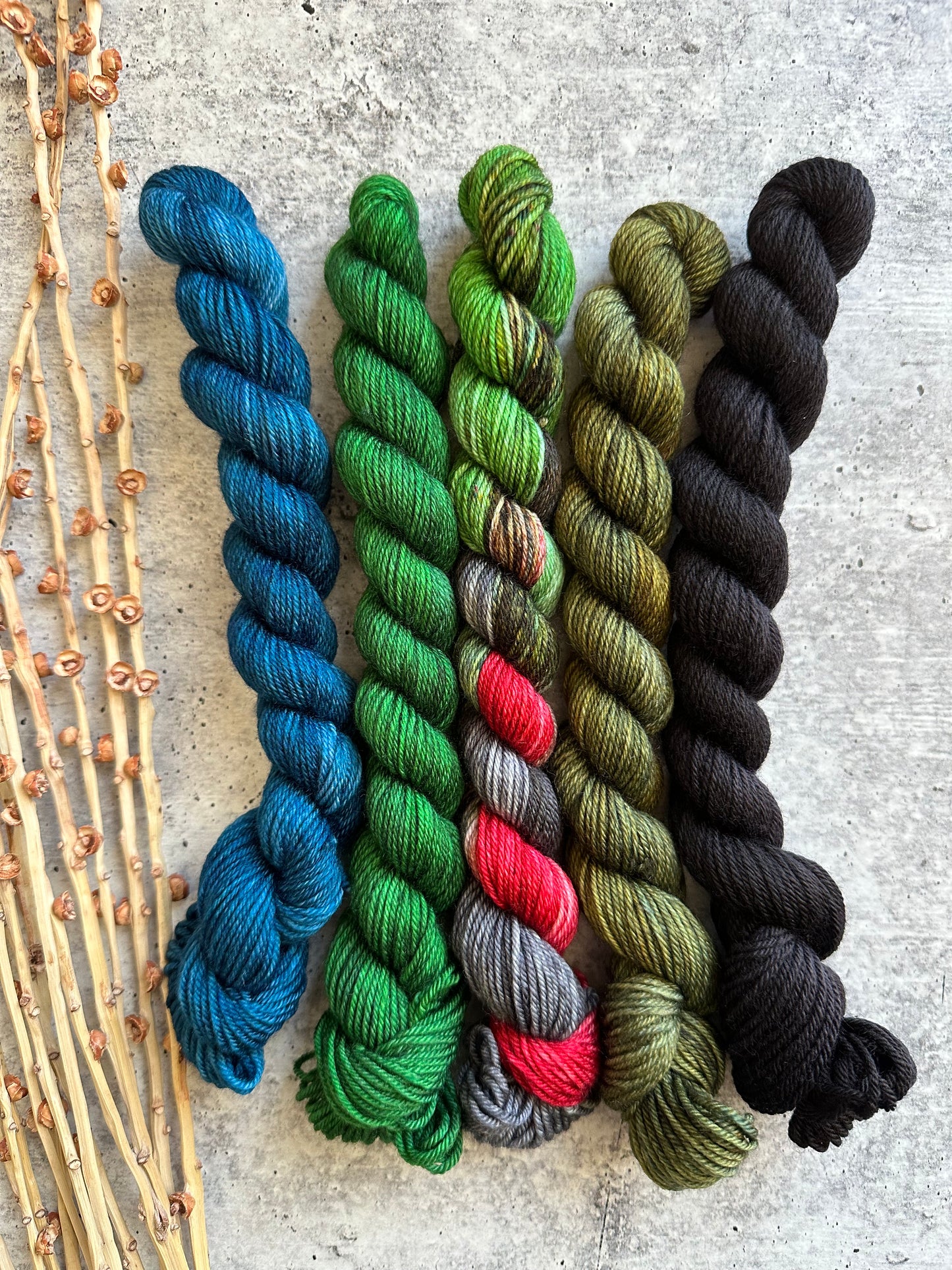 Country Living - SW Merino Nylon Mini Skein Set