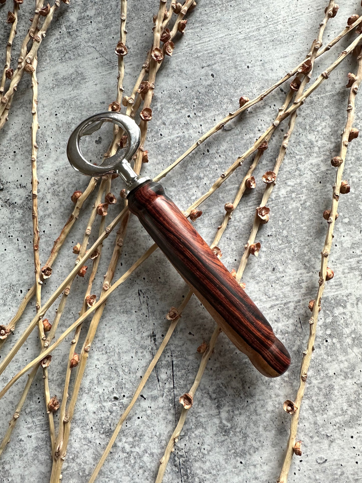 Brazilian Rosewood Bottle Opener