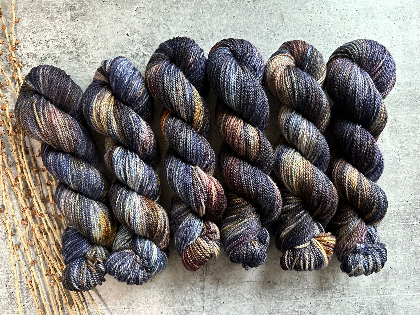 Indigo SW Merino Mulberry Silk