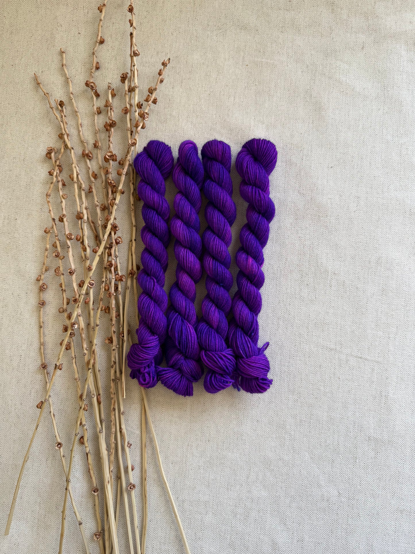Pop! - SW Wool Recycled Nylon Mini Skein