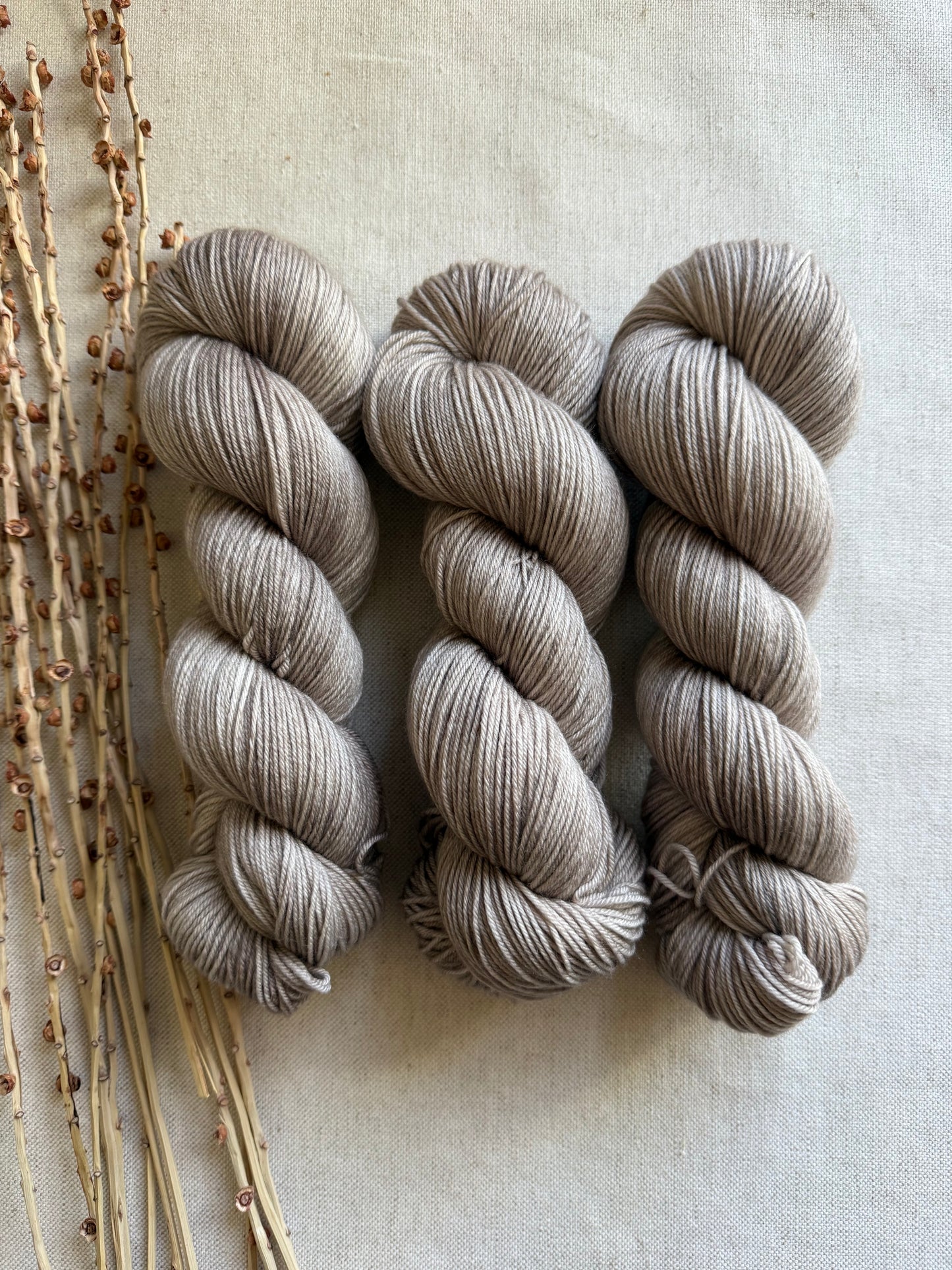 Light Pecan SW Merino Nylon 100g Skein